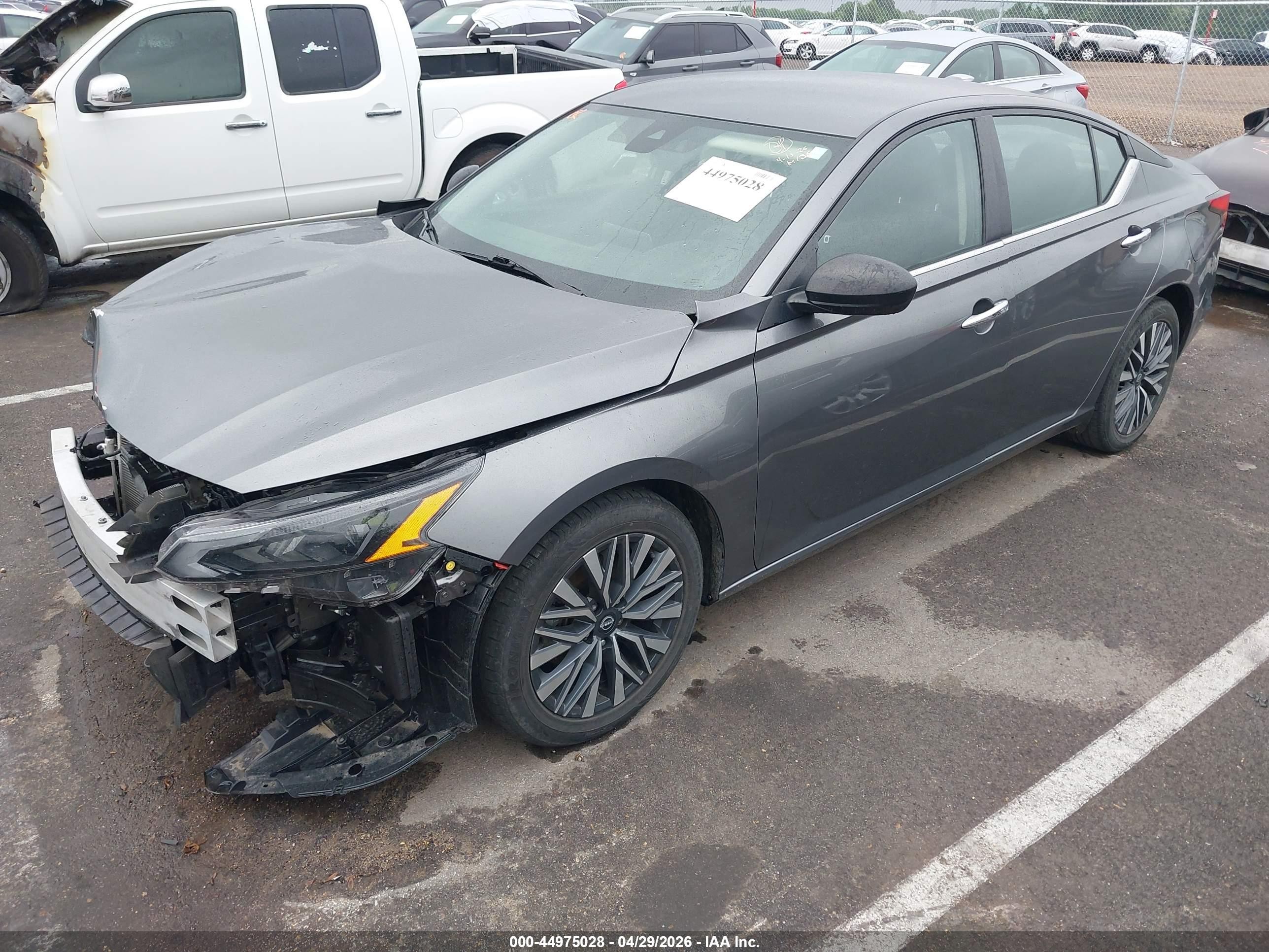 2024 Nissan Altima Sv Fwd Gray vin: 1N4BL4DV4RN371018