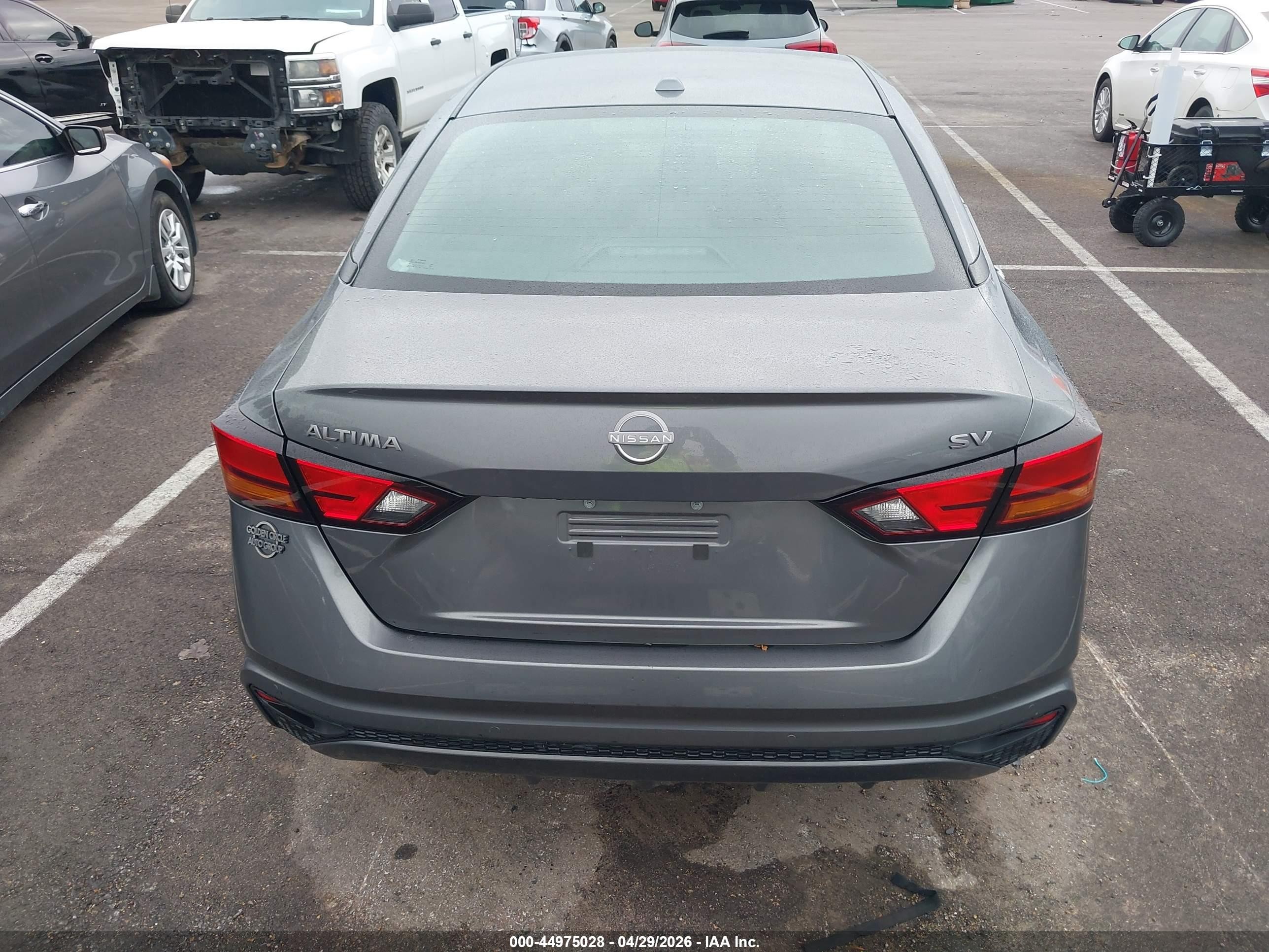 2024 Nissan Altima Sv Fwd Gray vin: 1N4BL4DV4RN371018