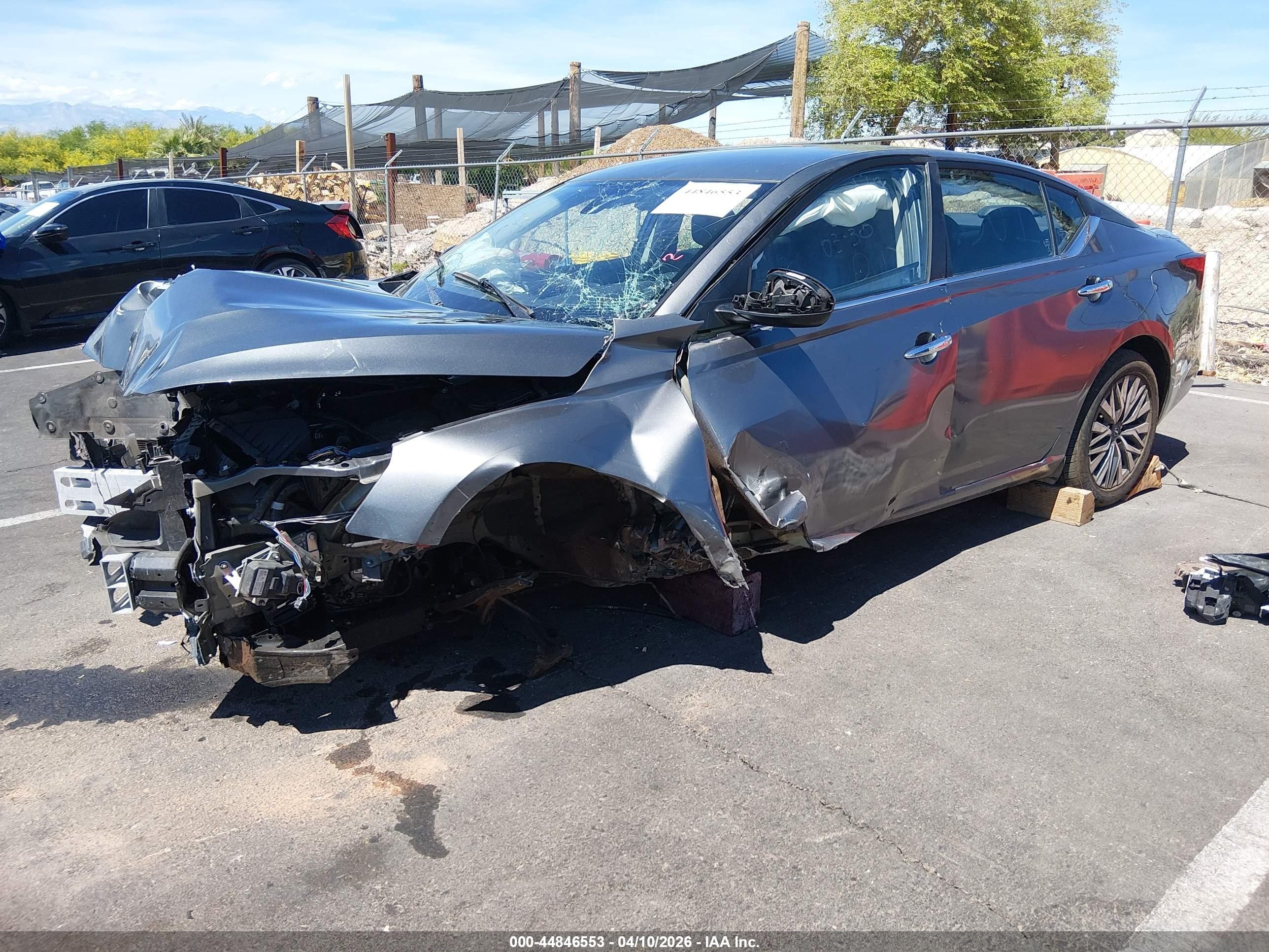 2024 Nissan Altima Sv Fwd Серый vin: 1N4BL4DV4RN402848