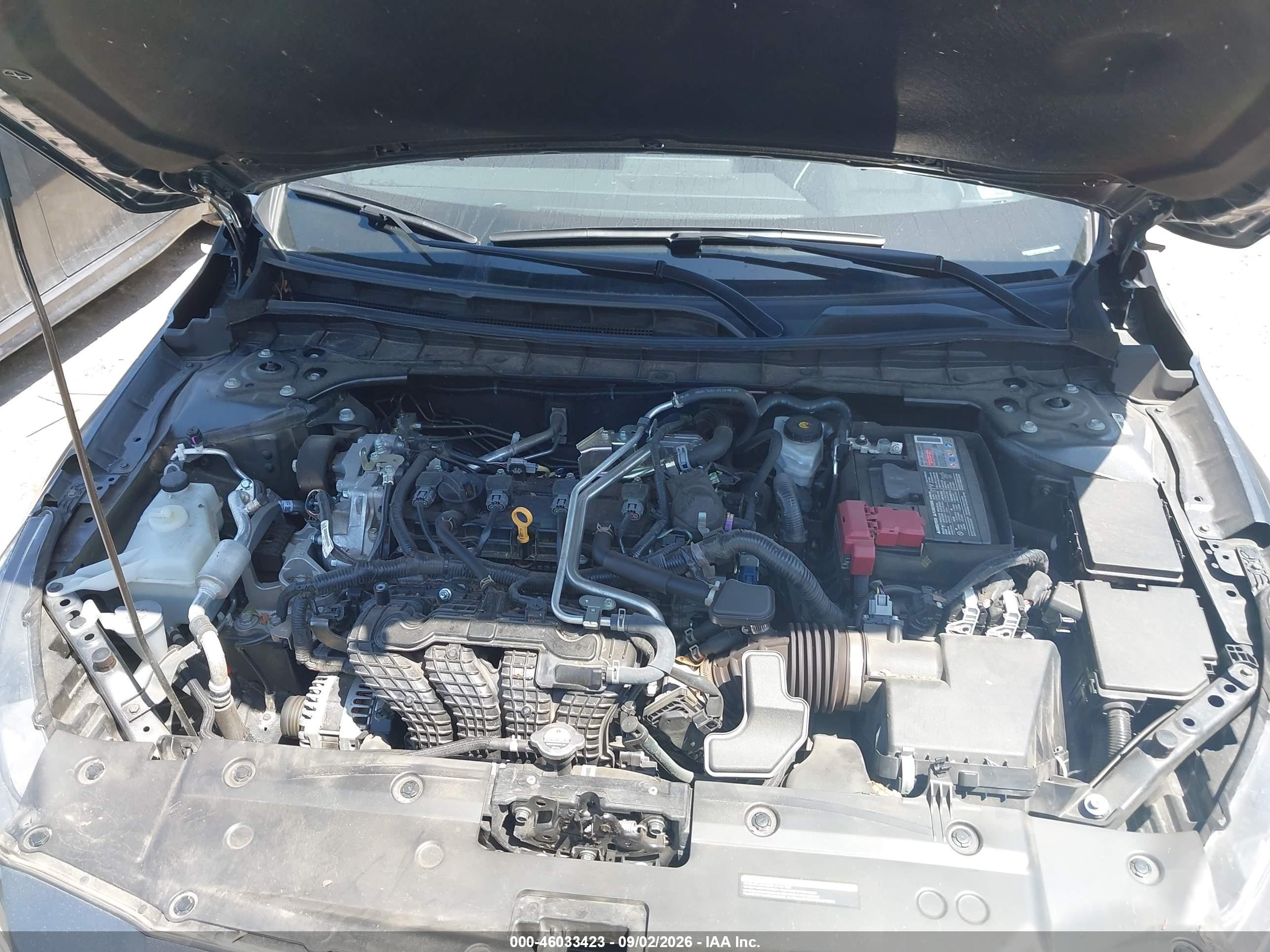 2025 Nissan Altima Sv Fwd Gray vin: 1N4BL4DV4SN381442