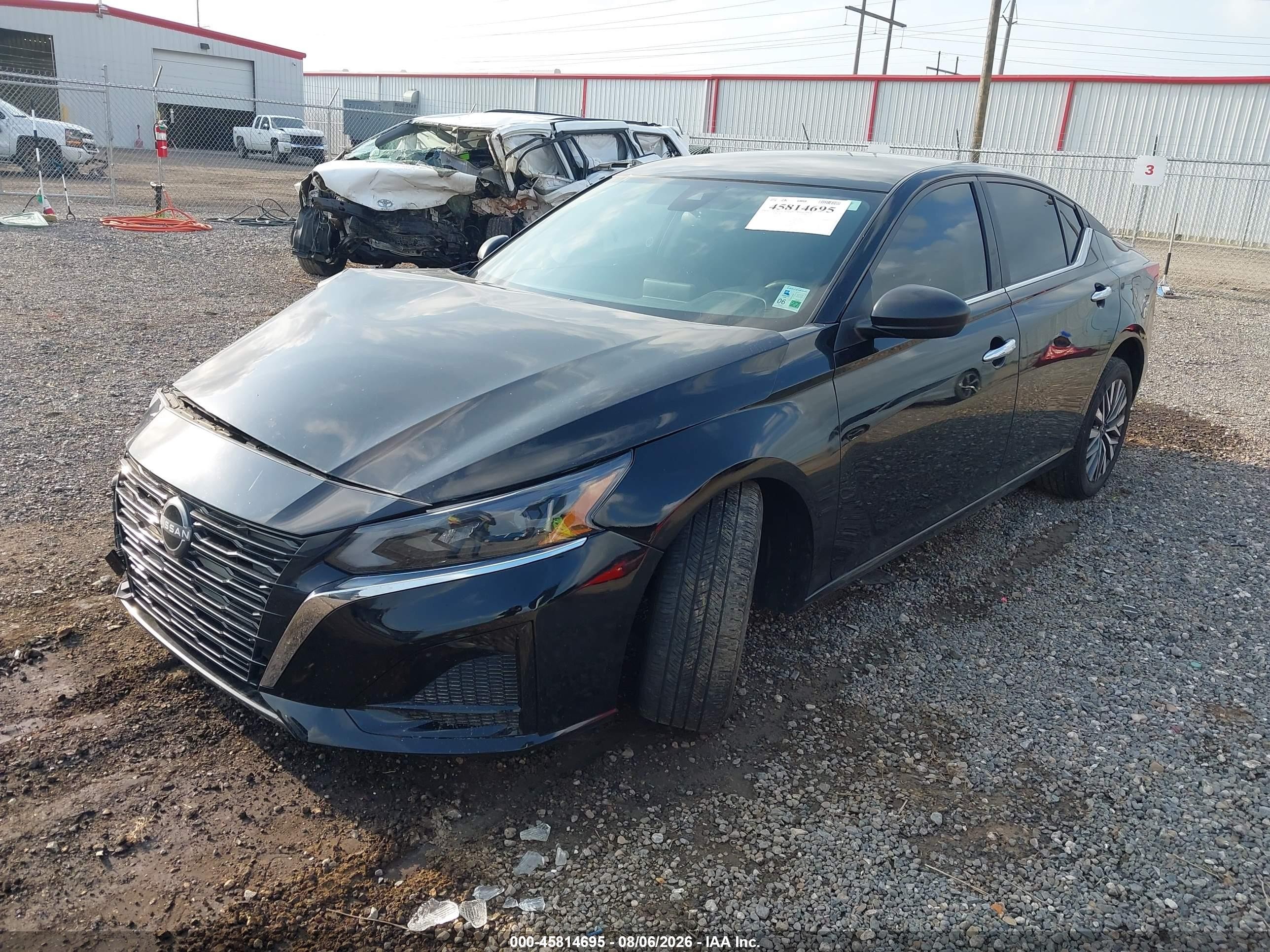 2025 Nissan Altima Sv Fwd Black vin: 1N4BL4DV4SN384969