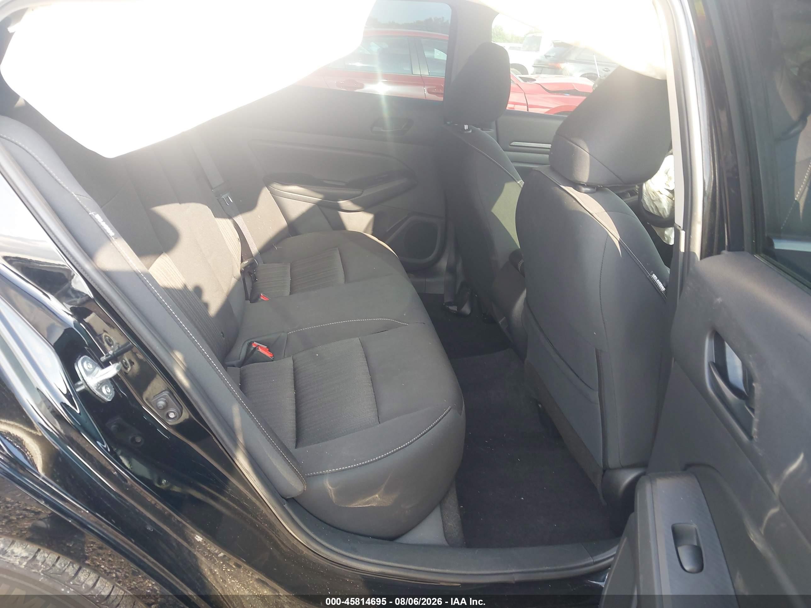 2025 Nissan Altima Sv Fwd Black vin: 1N4BL4DV4SN384969