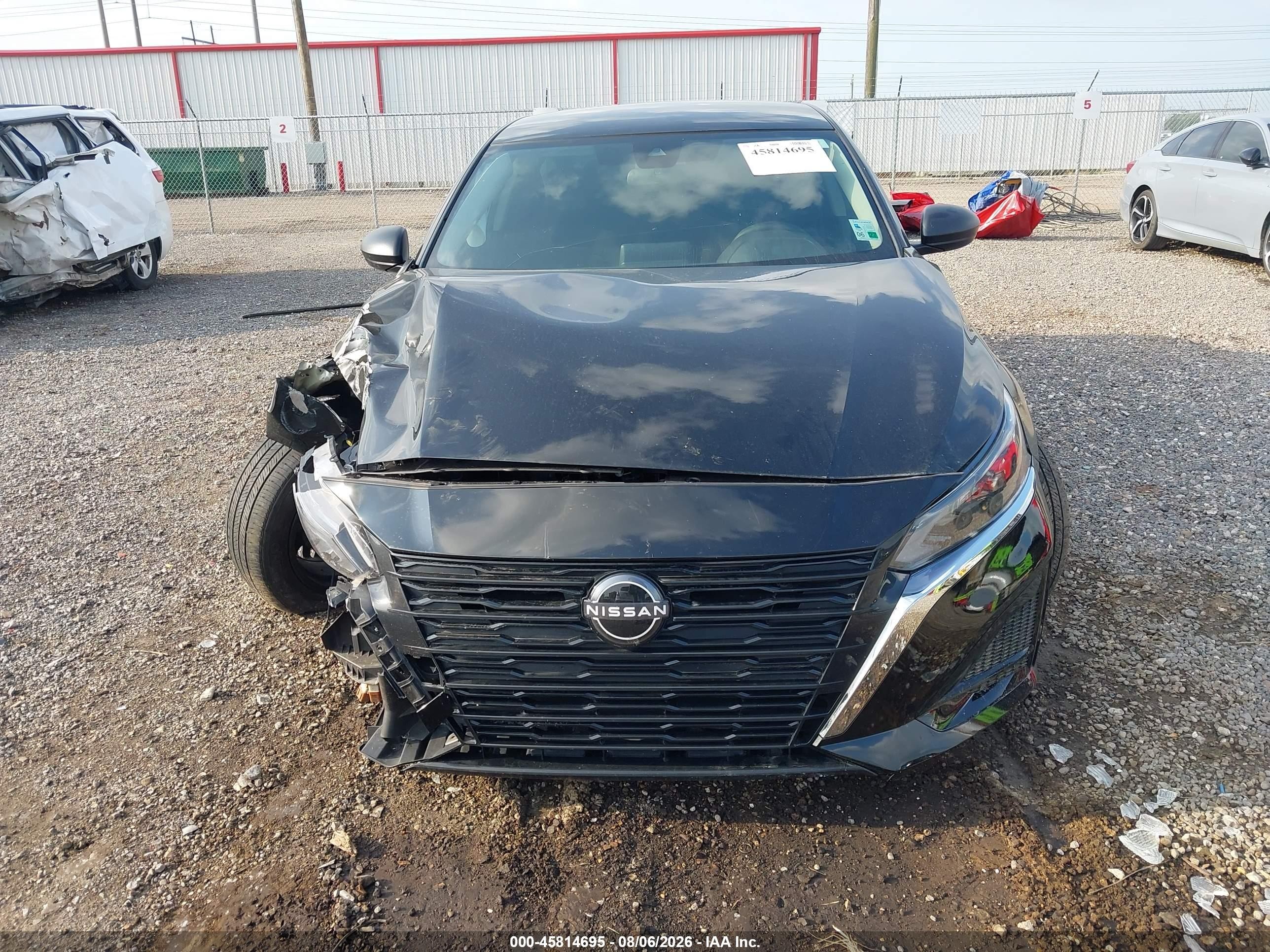 2025 Nissan Altima Sv Fwd Black vin: 1N4BL4DV4SN384969