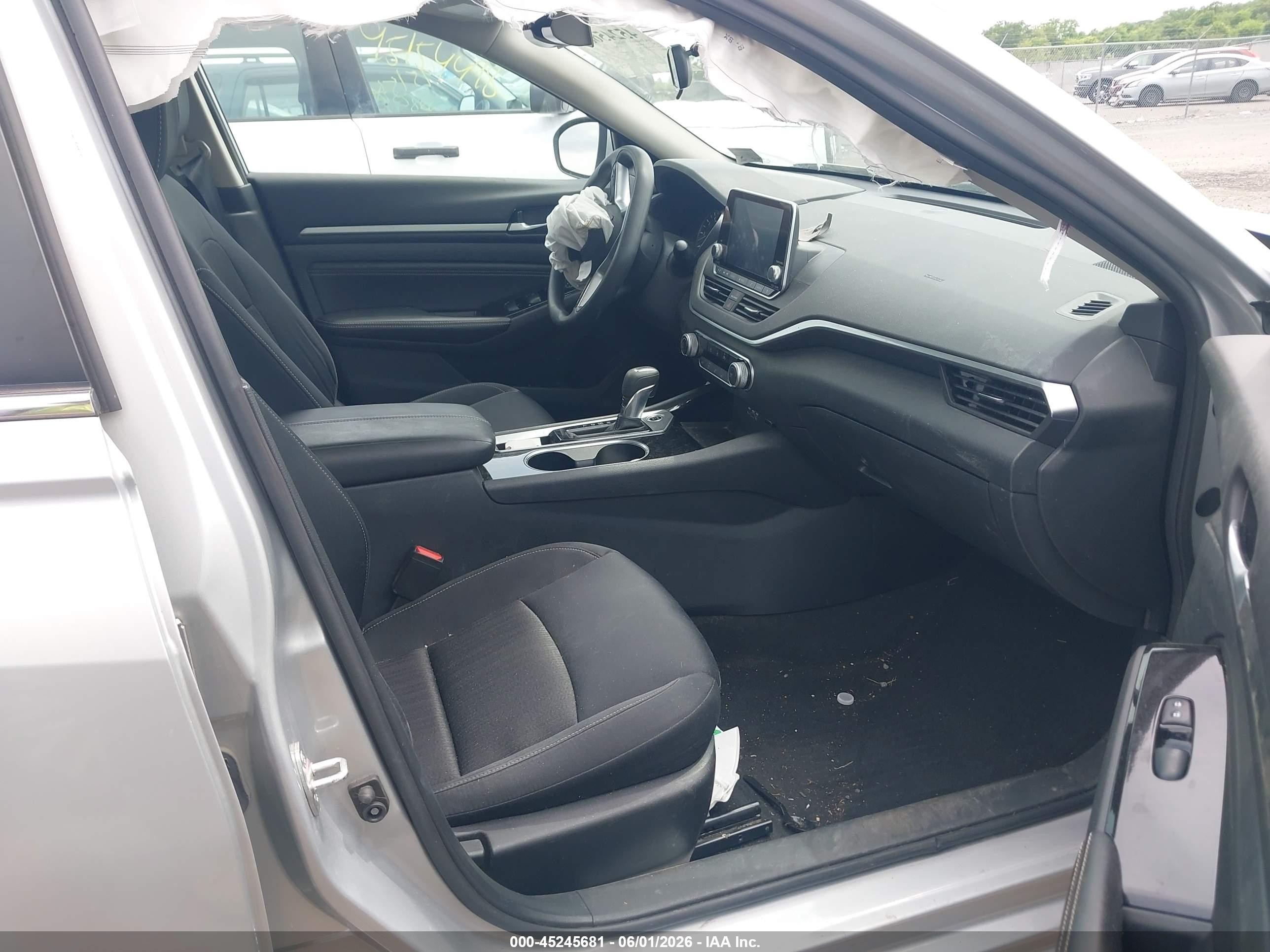 2021 Nissan Altima Sv Fwd Silver vin: 1N4BL4DV5MN415438