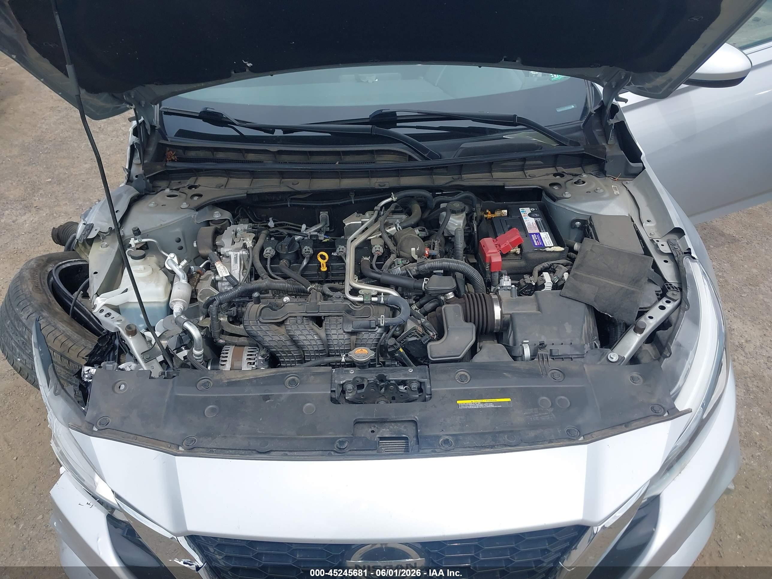 2021 Nissan Altima Sv Fwd Silver vin: 1N4BL4DV5MN415438