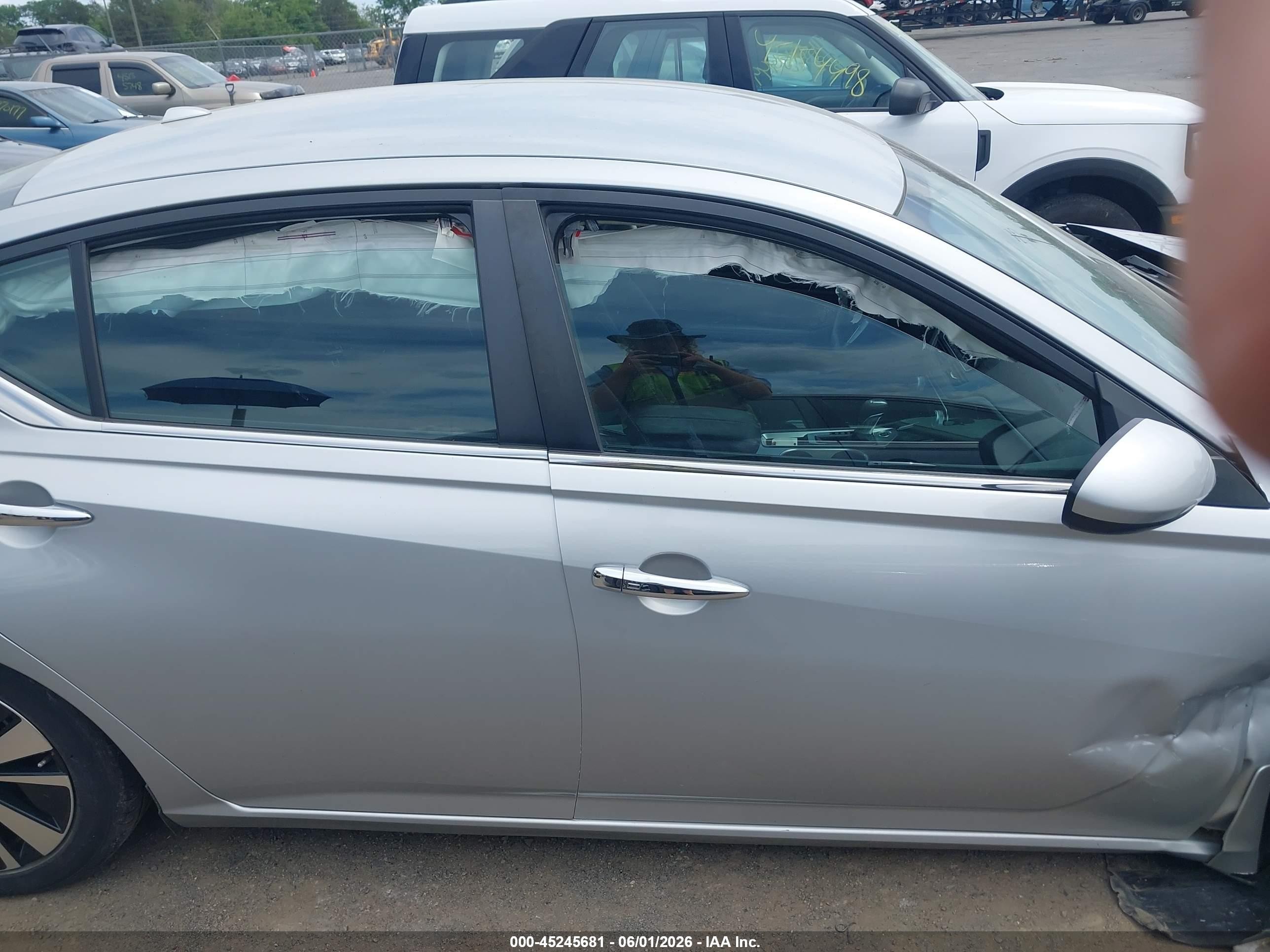 2021 Nissan Altima Sv Fwd Silver vin: 1N4BL4DV5MN415438