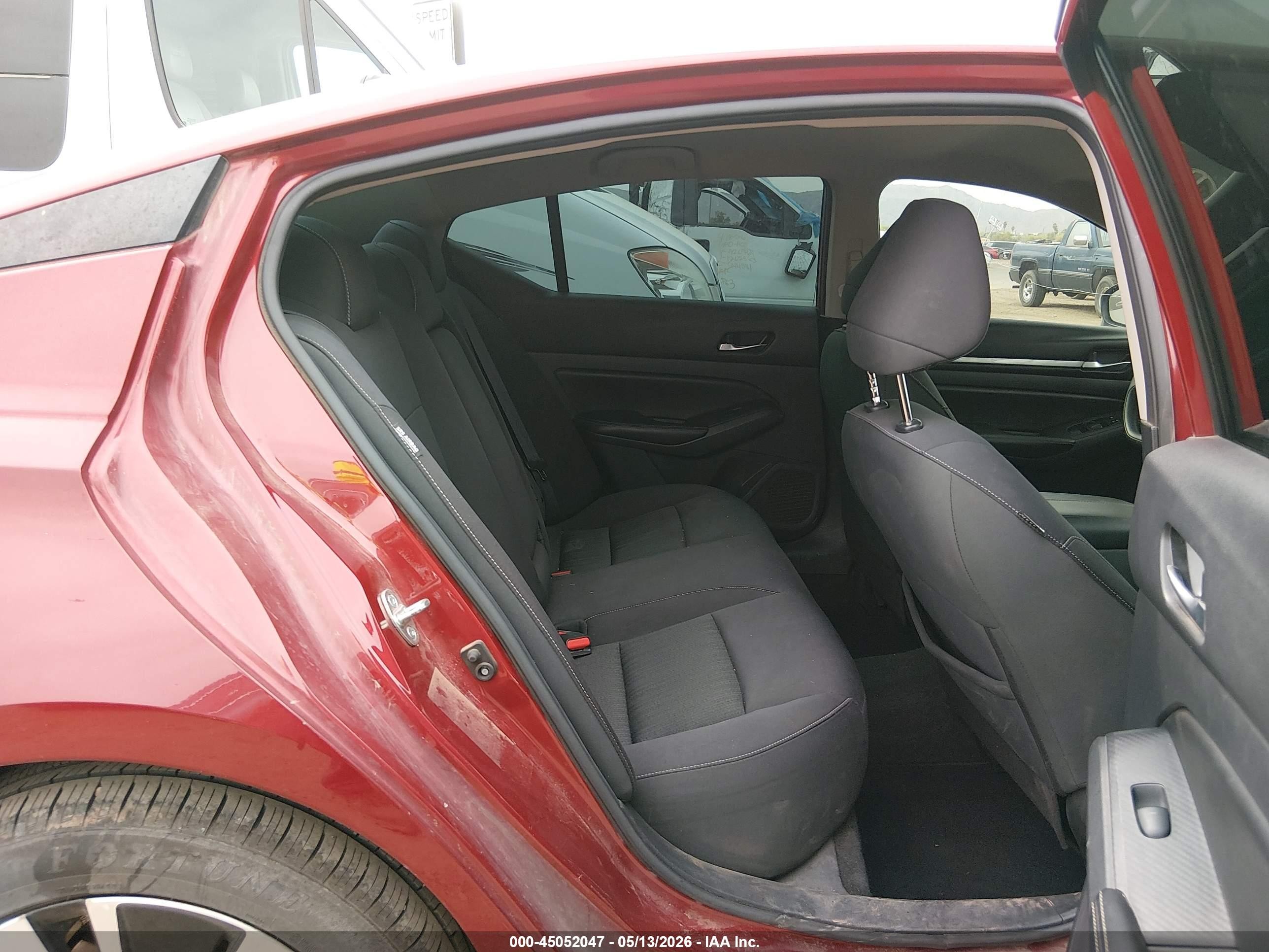 2022 Nissan Altima Sv Fwd Темно-бордовый vin: 1N4BL4DV5NN307788
