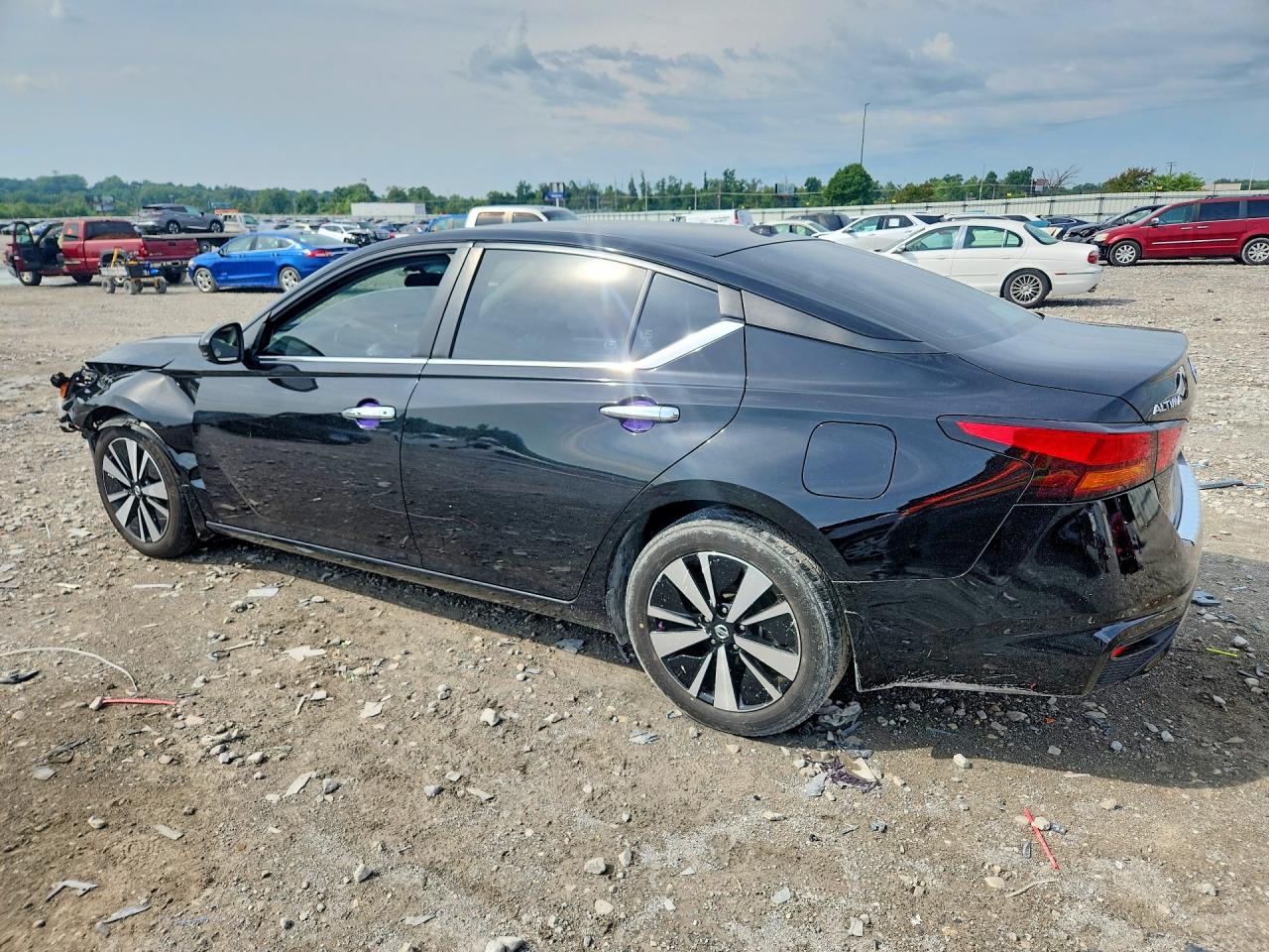 2022 Nissan Altima Sv Черный vin: 1N4BL4DV5NN352147