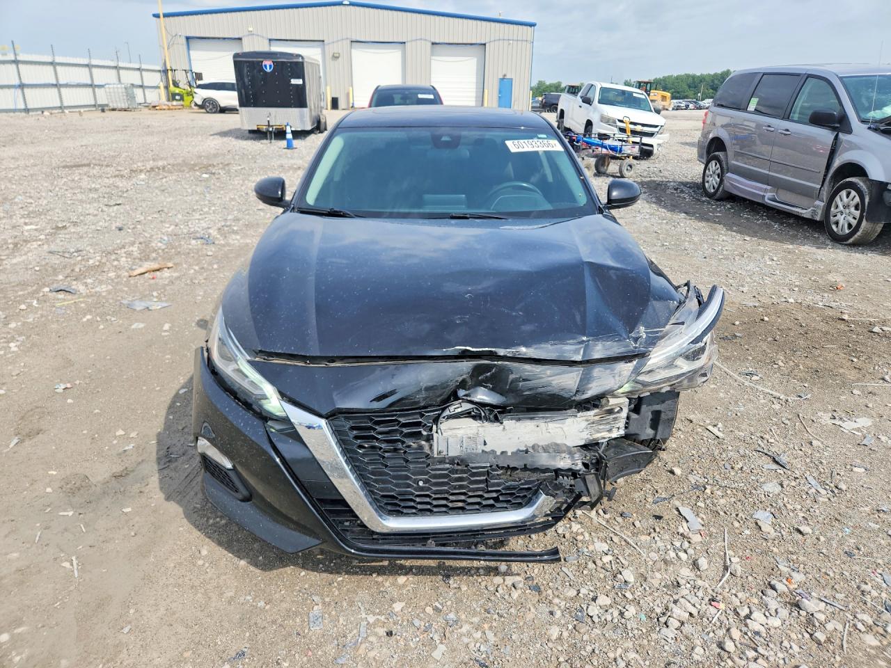 2022 Nissan Altima Sv Черный vin: 1N4BL4DV5NN352147