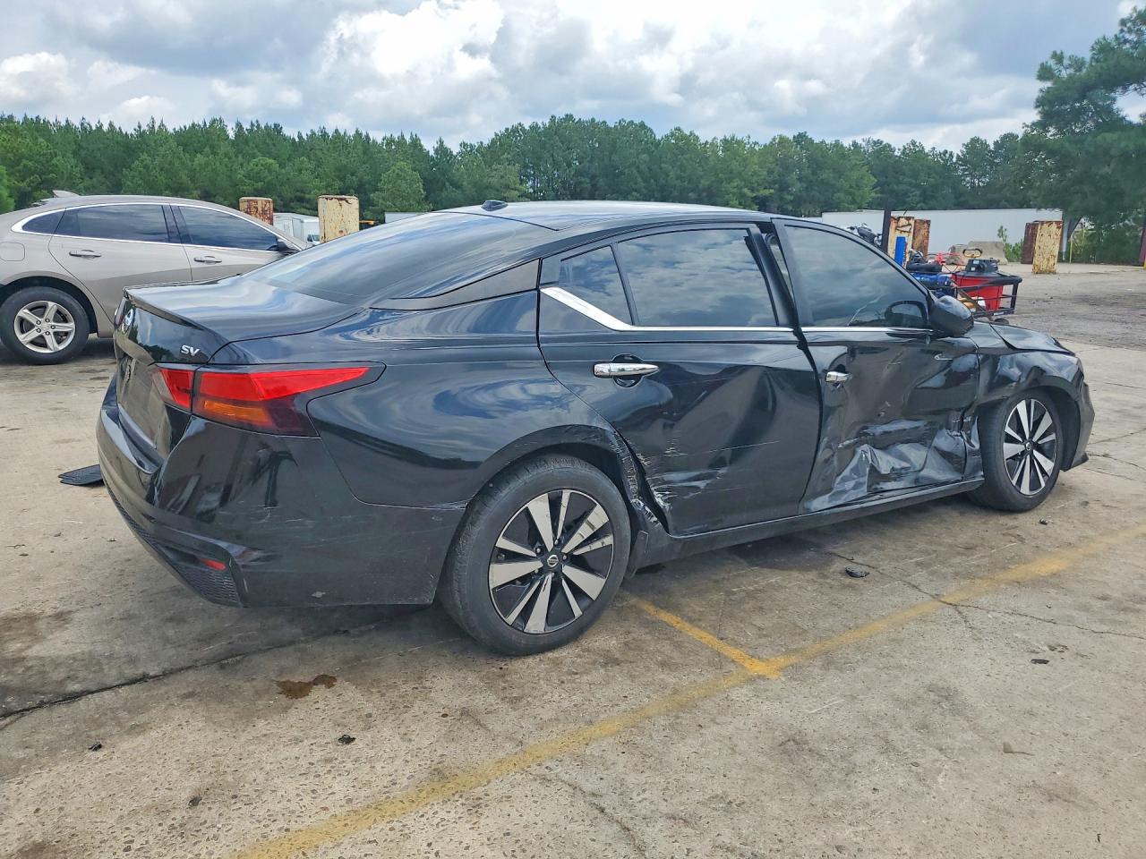 2022 Nissan Altima Sv Black vin: 1N4BL4DV5NN371670