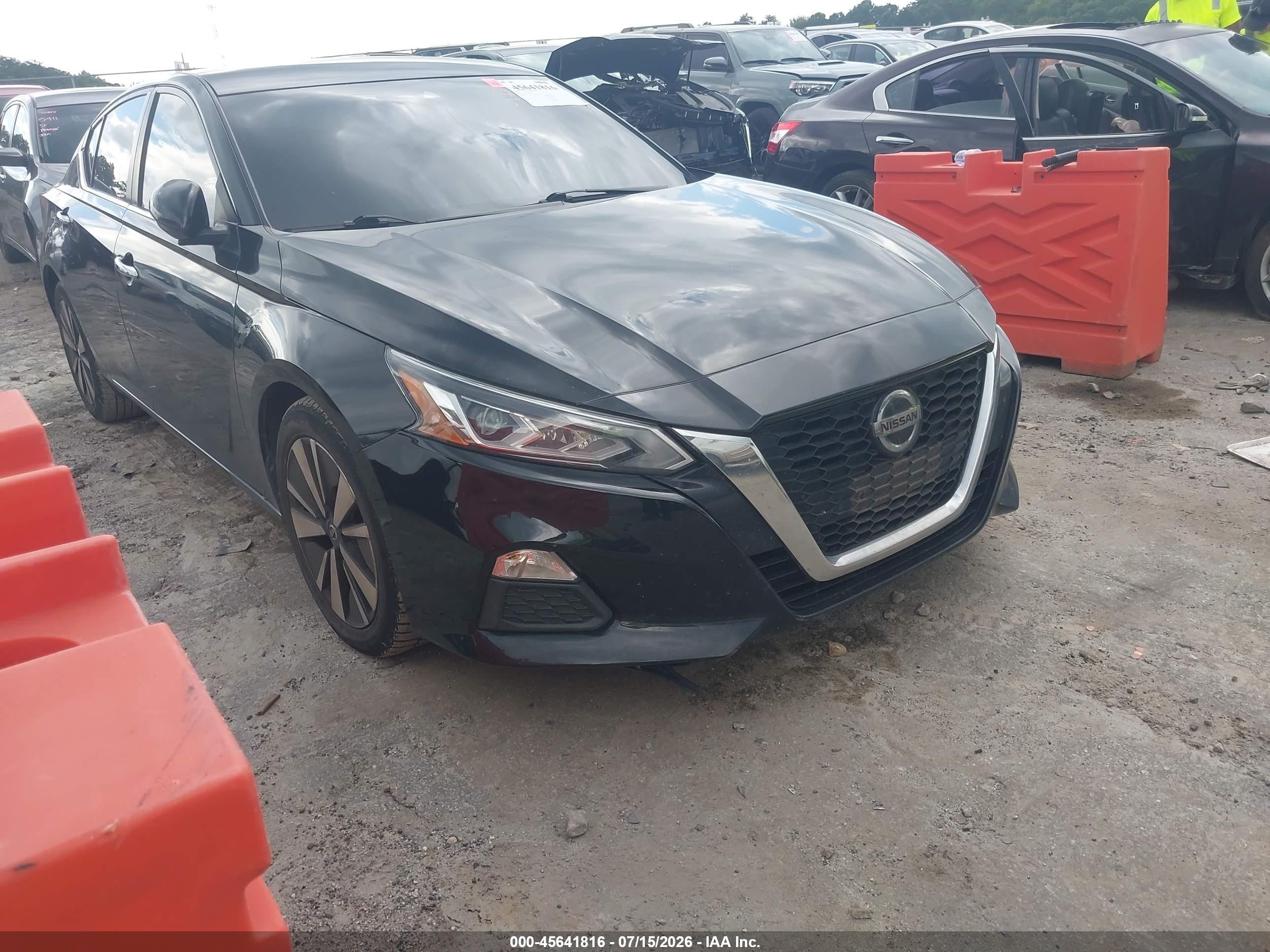 2022 Nissan Altima Sv Fwd Black vin: 1N4BL4DV5NN379879
