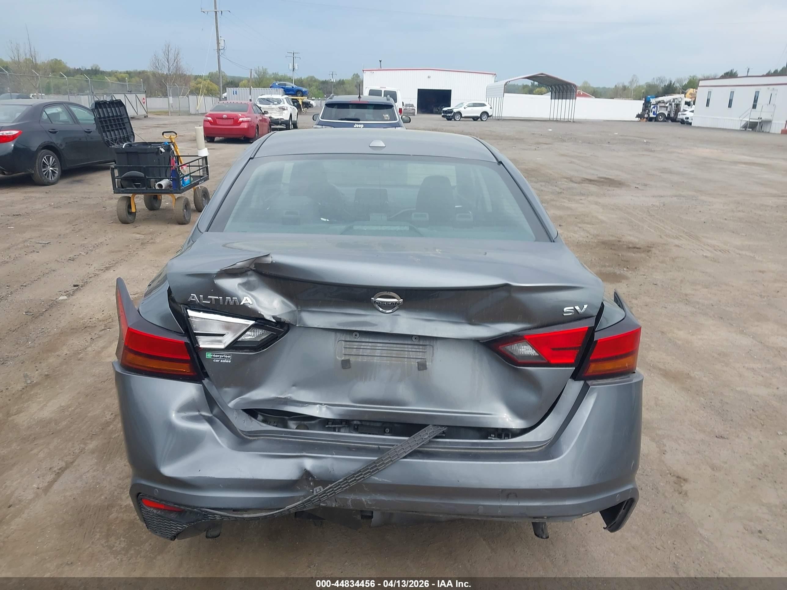 2022 Nissan Altima Sv Fwd Серый vin: 1N4BL4DV5NN404697
