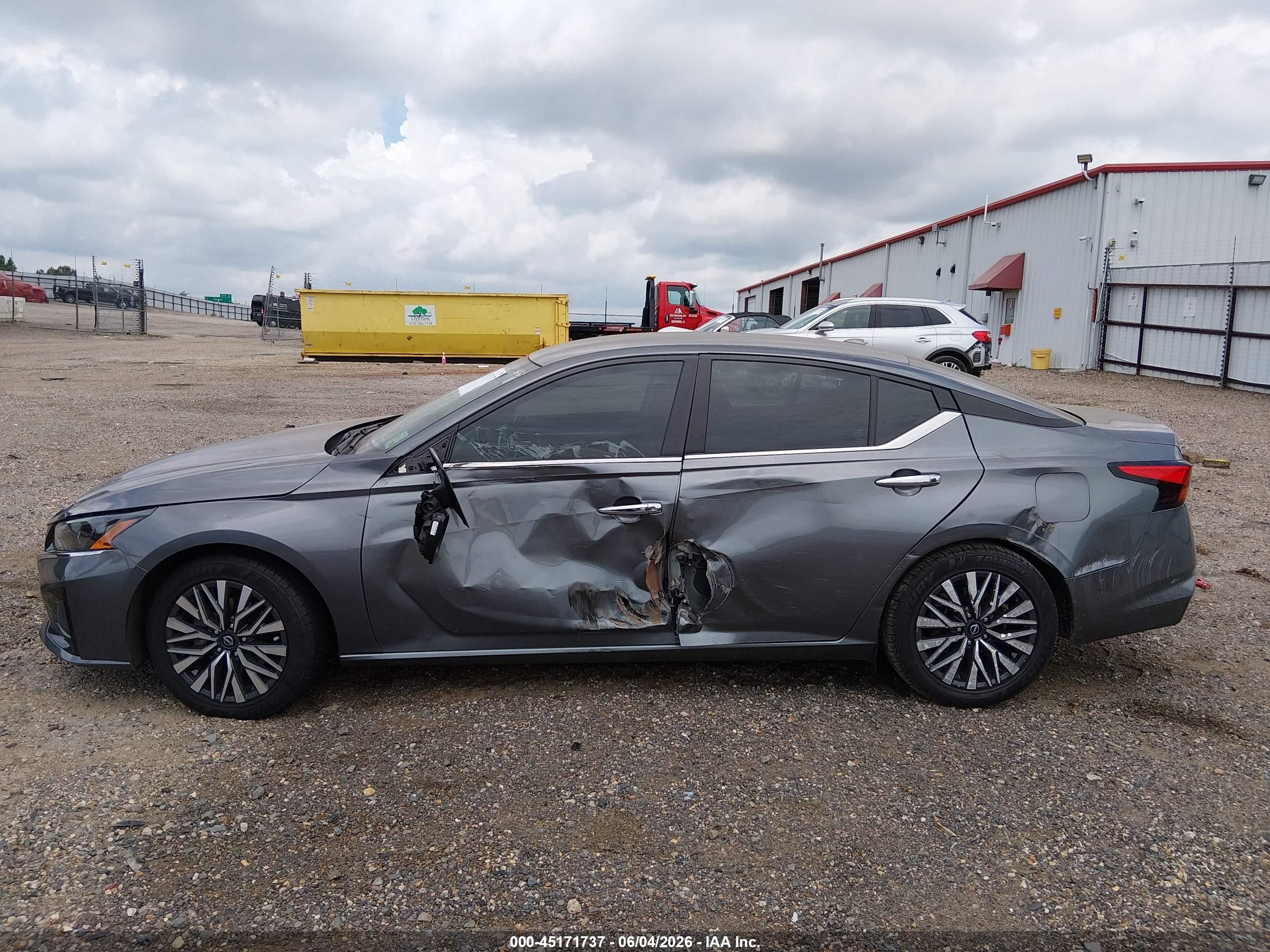 2023 Nissan Altima Sv Fwd Gray vin: 1N4BL4DV5PN348926