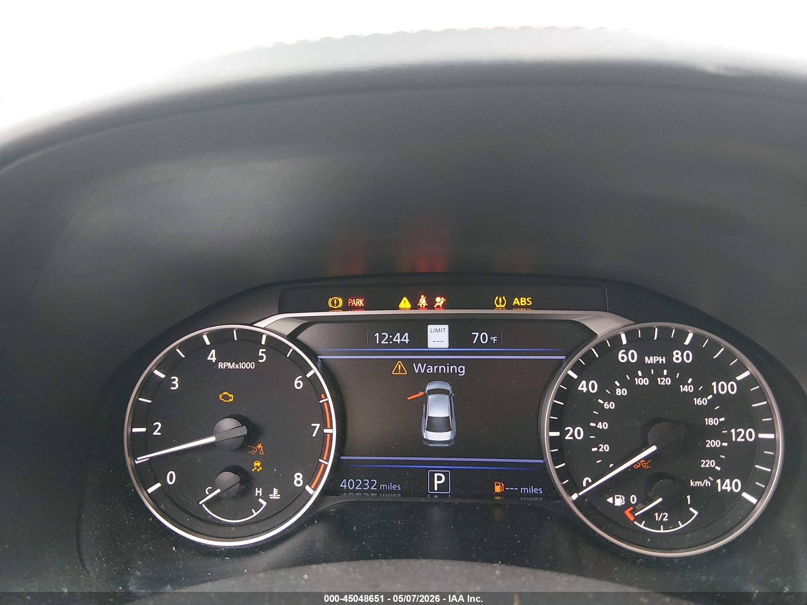 2024 Nissan Altima Sv Fwd Серый vin: 1N4BL4DV5RN418637