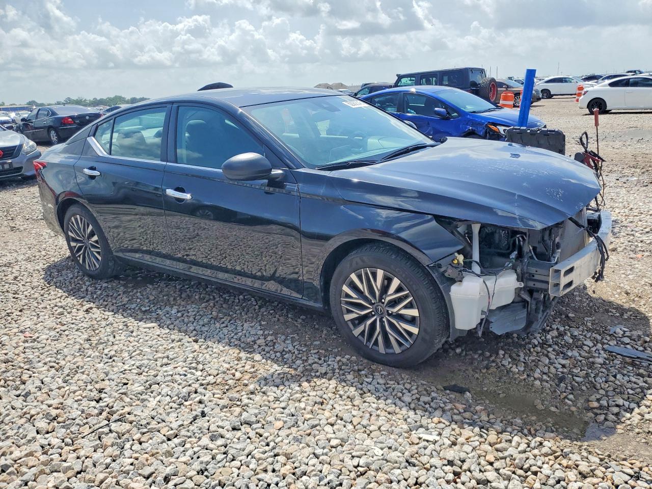 2025 Nissan Altima Sv Черный vin: 1N4BL4DV5SN344481