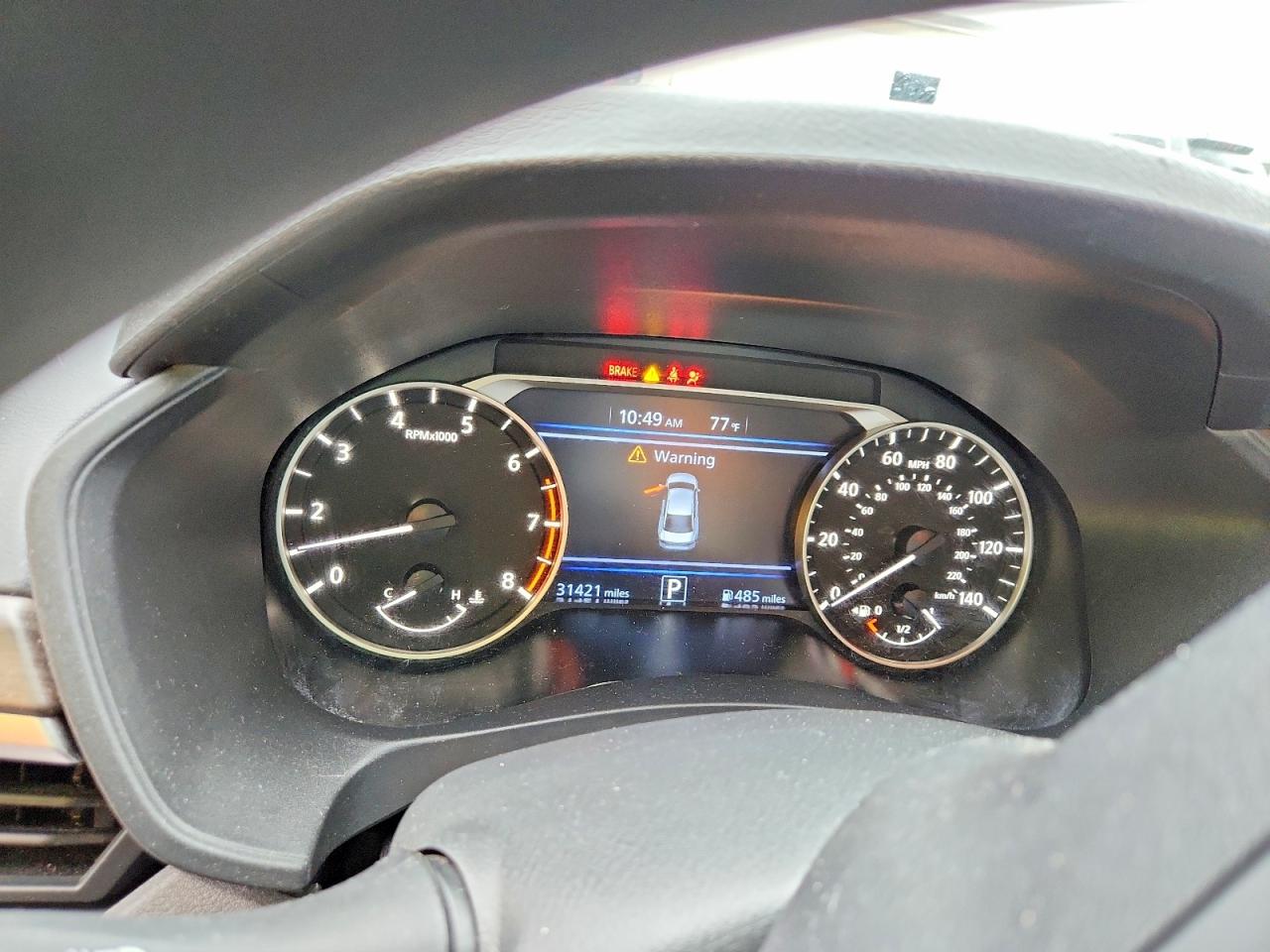 2025 Nissan Altima Sv Charcoal vin: 1N4BL4DV5SN398881