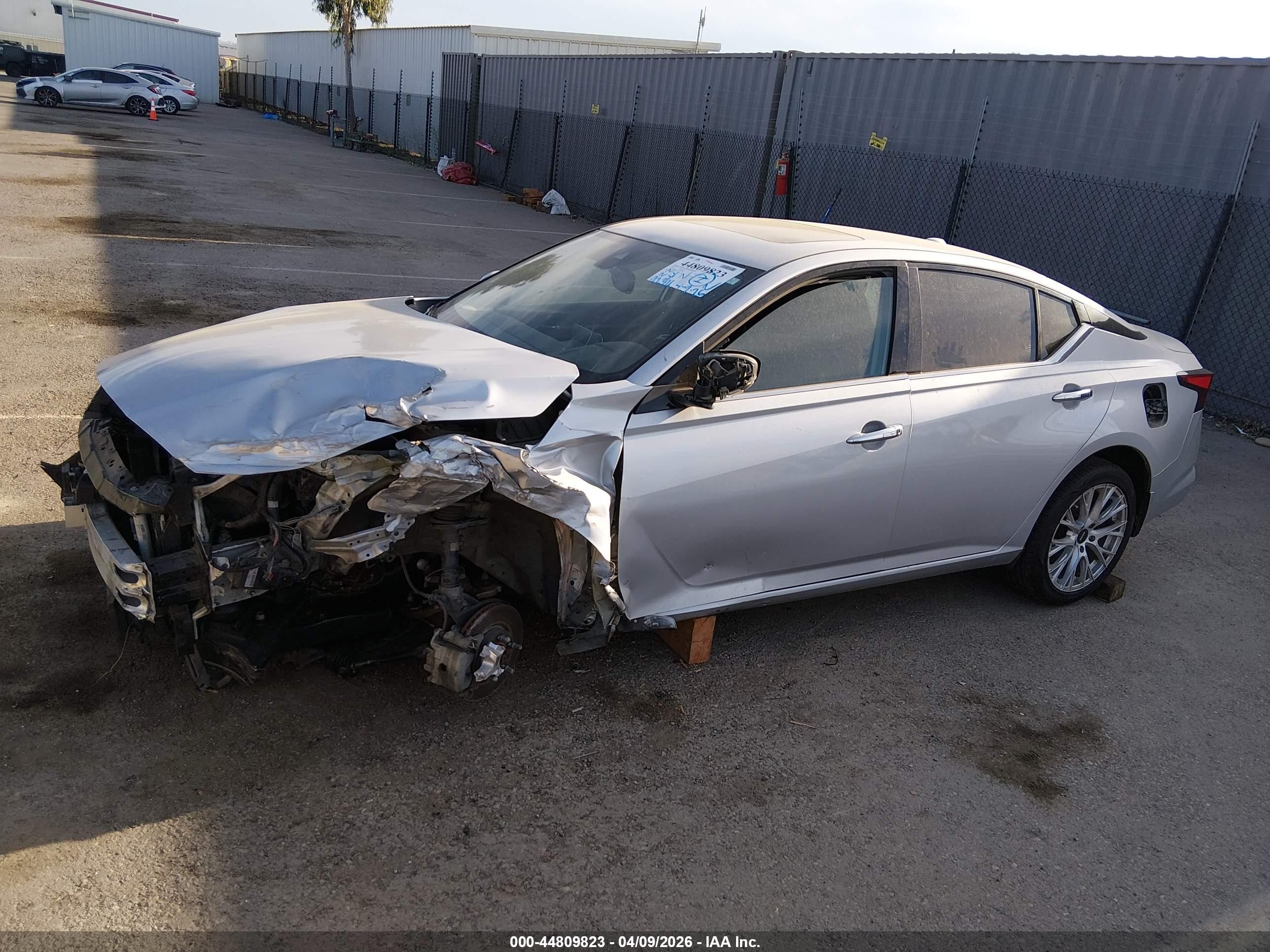 2019 Nissan Altima 2.5 Sv Silver vin: 1N4BL4DV6KC165930