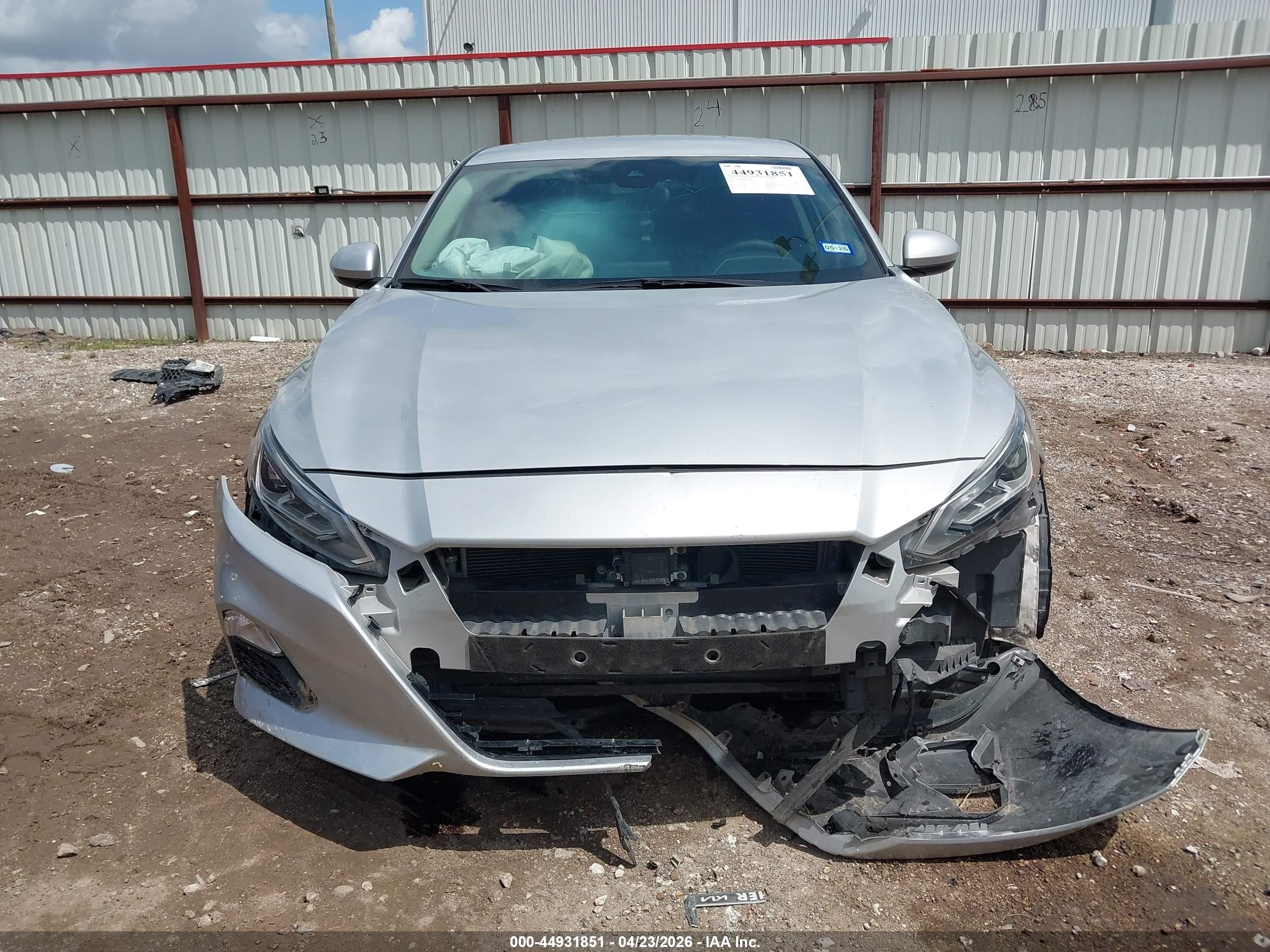 2021 Nissan Altima Sv Fwd Серебряный vin: 1N4BL4DV6MN315896