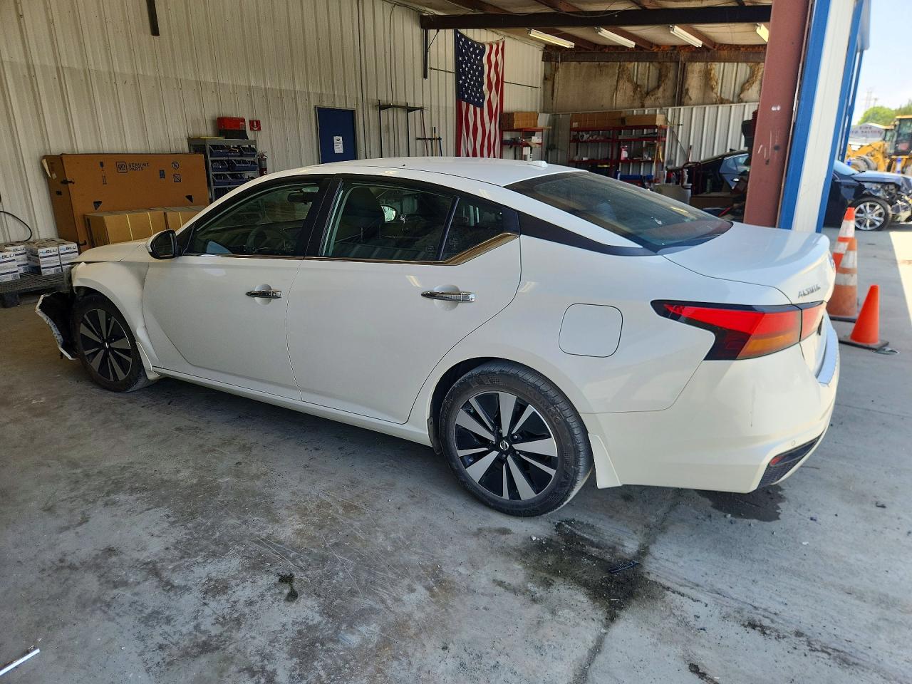 2021 Nissan Altima Sv Белый vin: 1N4BL4DV6MN330866