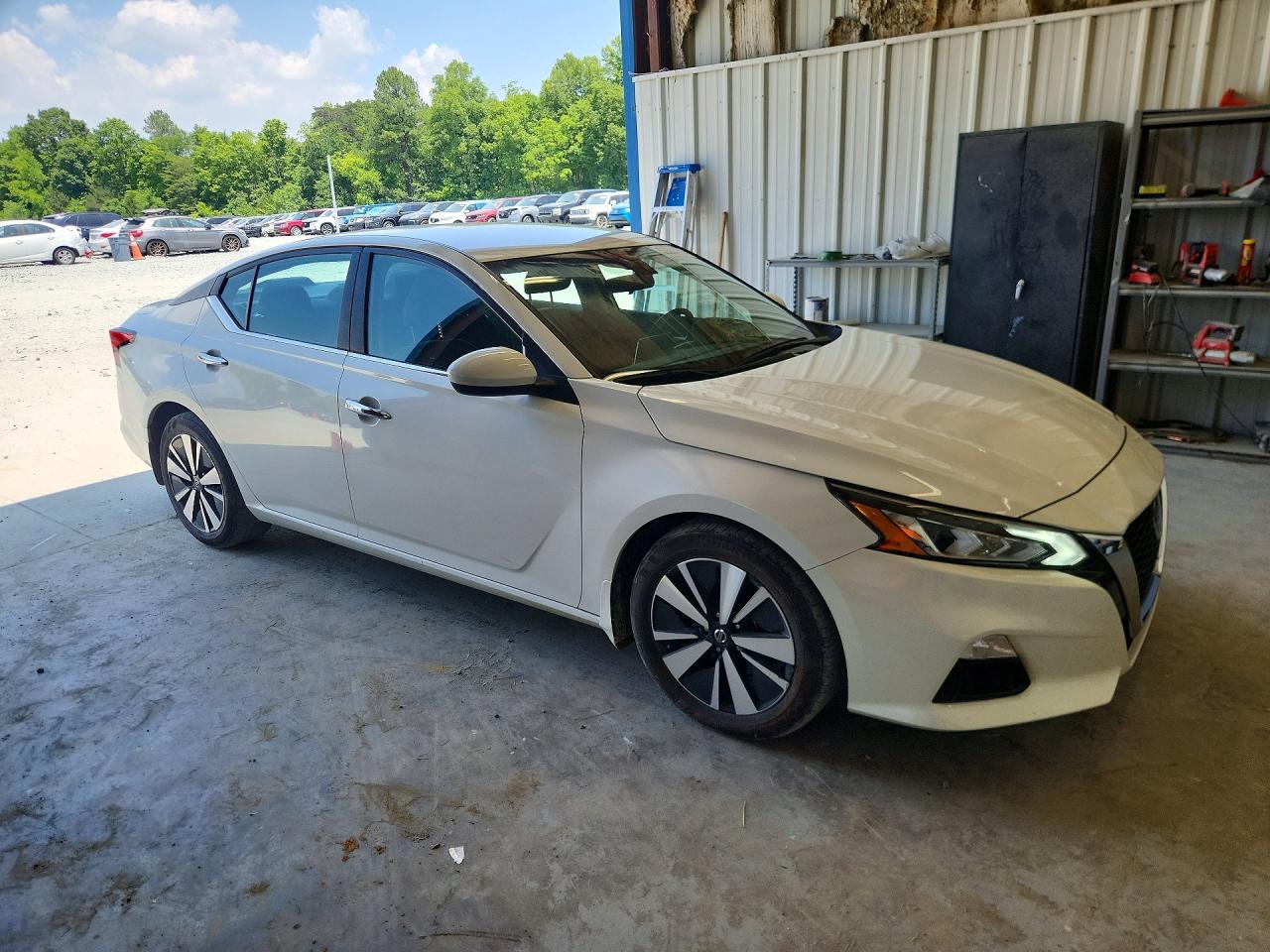 2021 Nissan Altima Sv Белый vin: 1N4BL4DV6MN330866