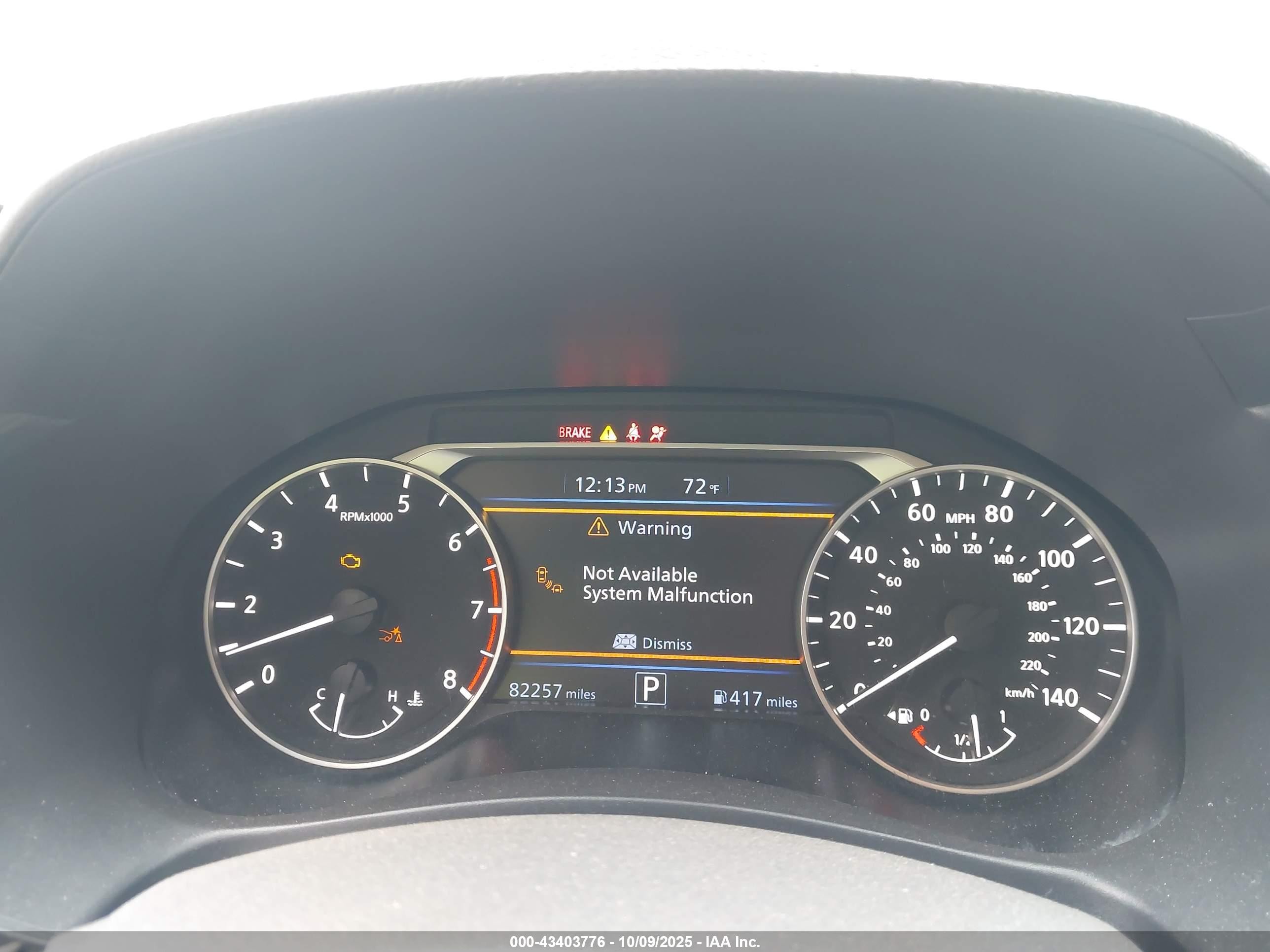 2022 Nissan Altima Sv Fwd Black vin: 1N4BL4DV6NN361794