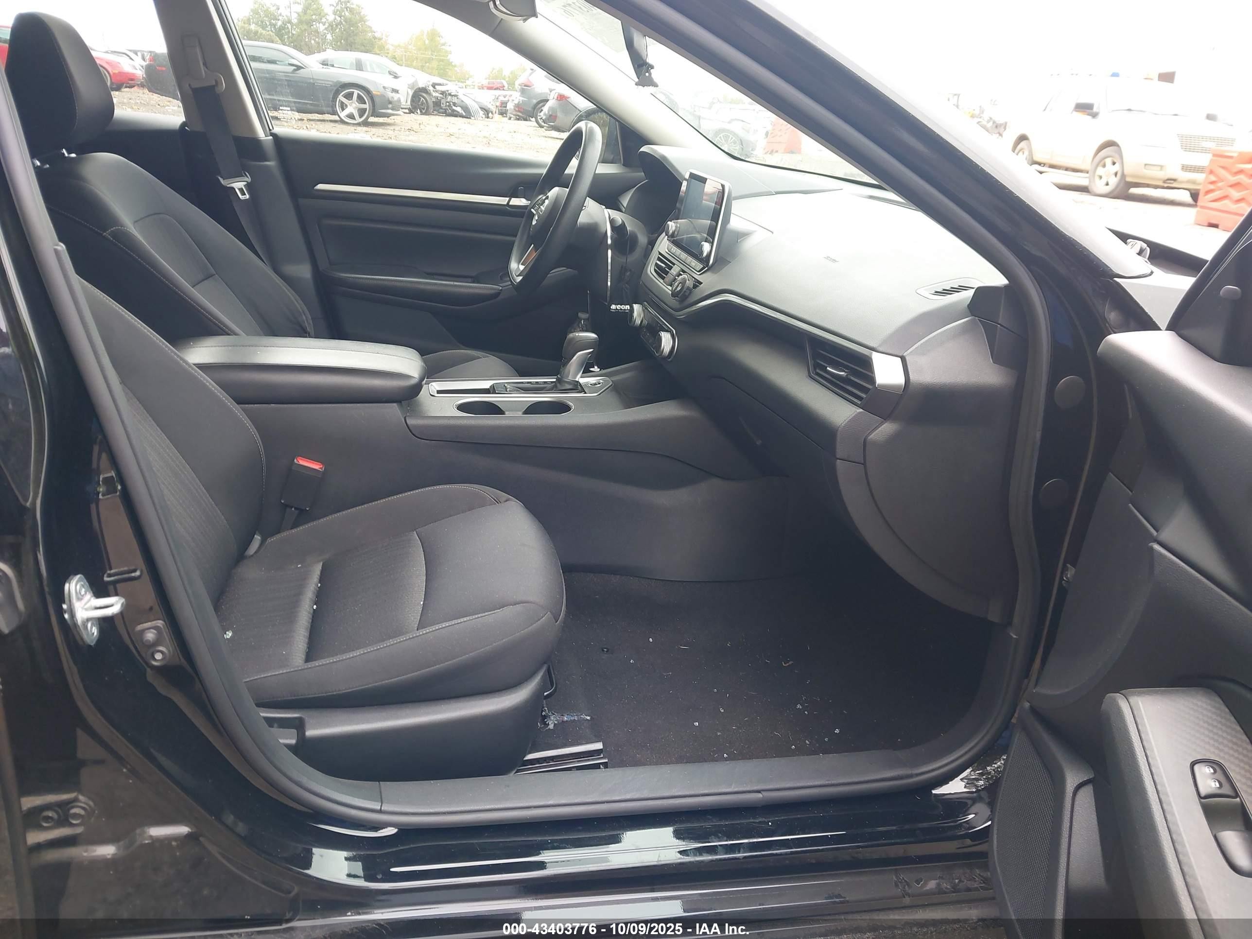 2022 Nissan Altima Sv Fwd Black vin: 1N4BL4DV6NN361794