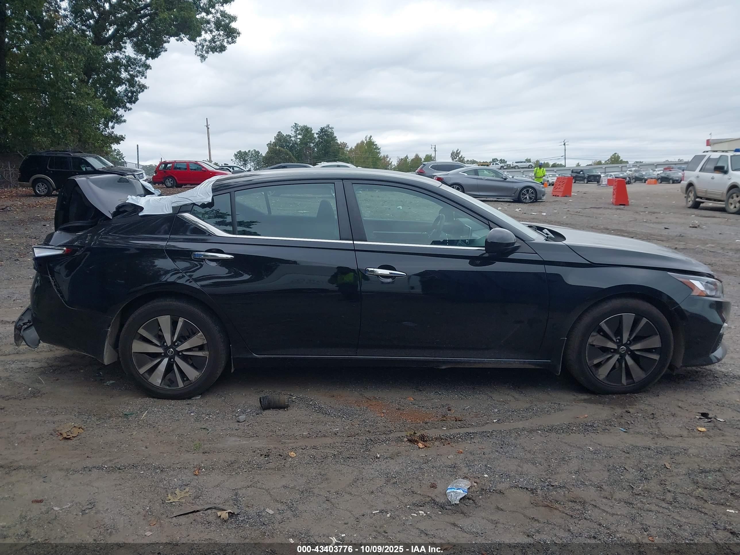 2022 Nissan Altima Sv Fwd Black vin: 1N4BL4DV6NN361794
