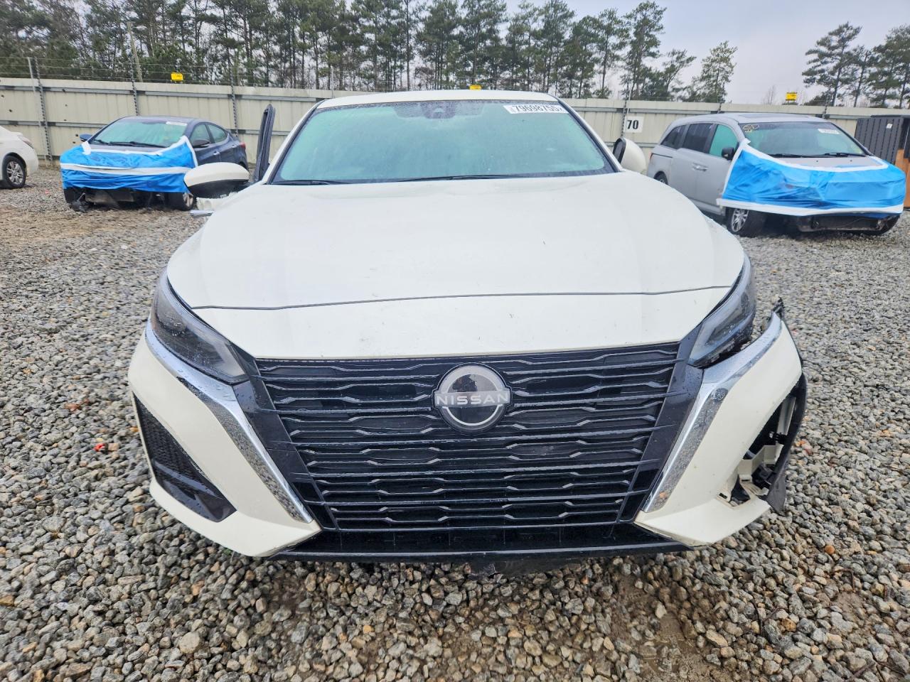 2024 Nissan Altima 2.5 Sv White vin: 1N4BL4DV6RN315677