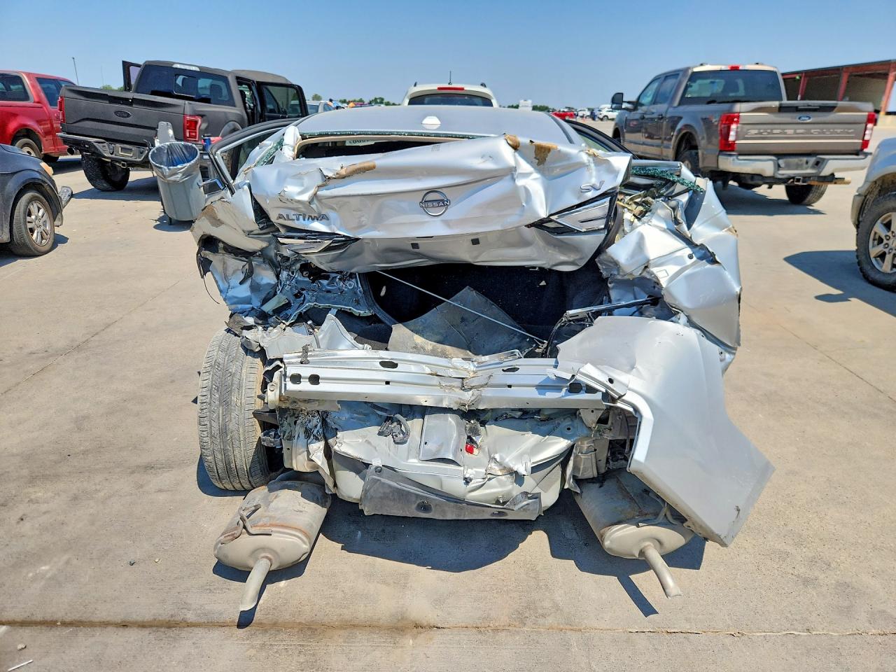 2024 Nissan Altima Sv Silver vin: 1N4BL4DV6RN430389