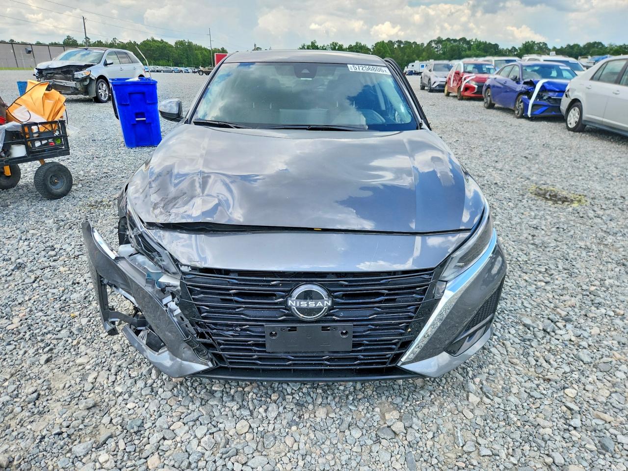 2025 Nissan Altima Sv Gray vin: 1N4BL4DV6SN414280