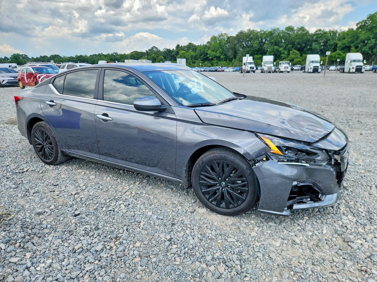 2025 Nissan Altima Sv Gray vin: 1N4BL4DV6SN414280