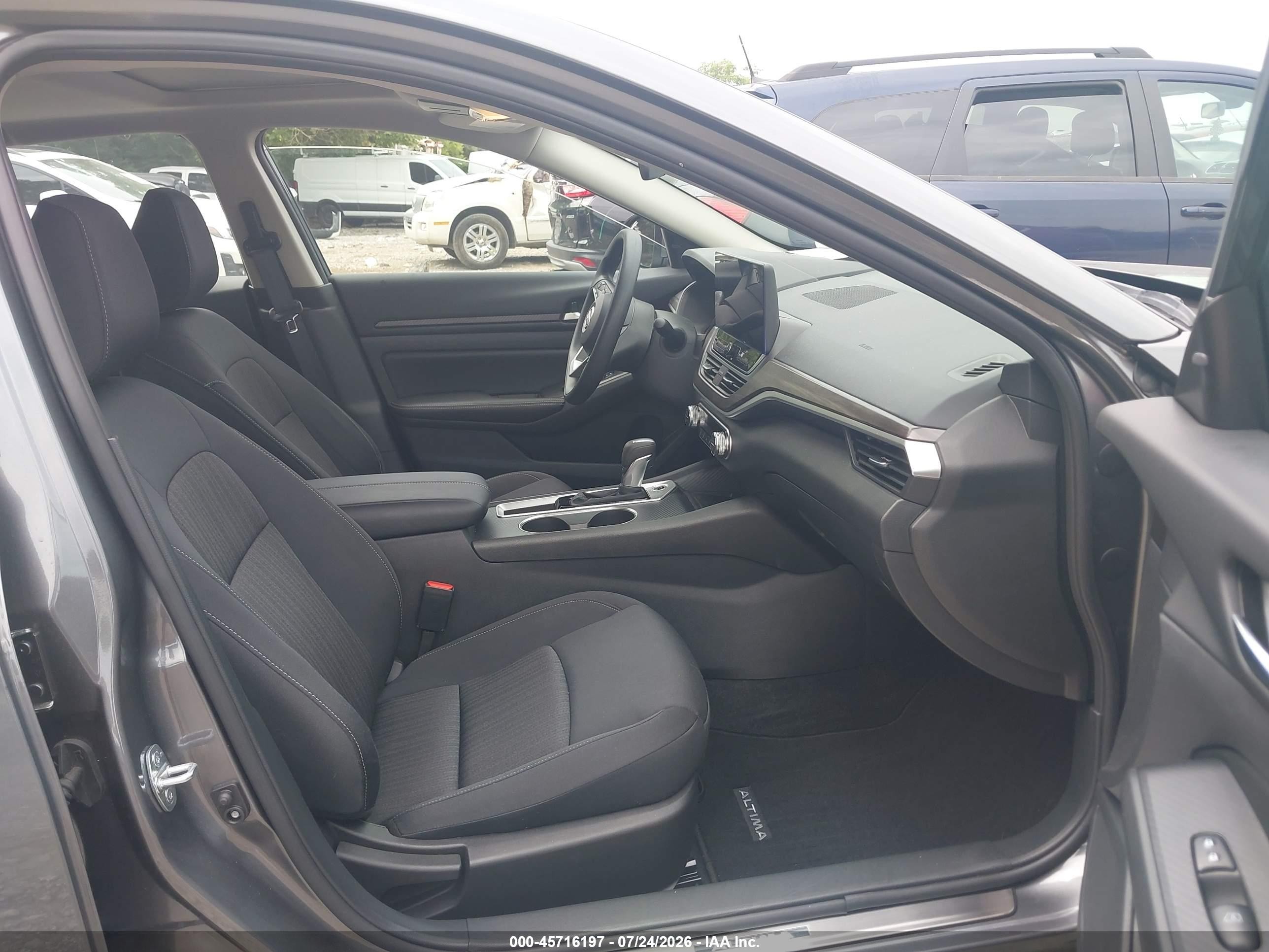 2025 Nissan Altima Sv Fwd Gray vin: 1N4BL4DV6SN417776
