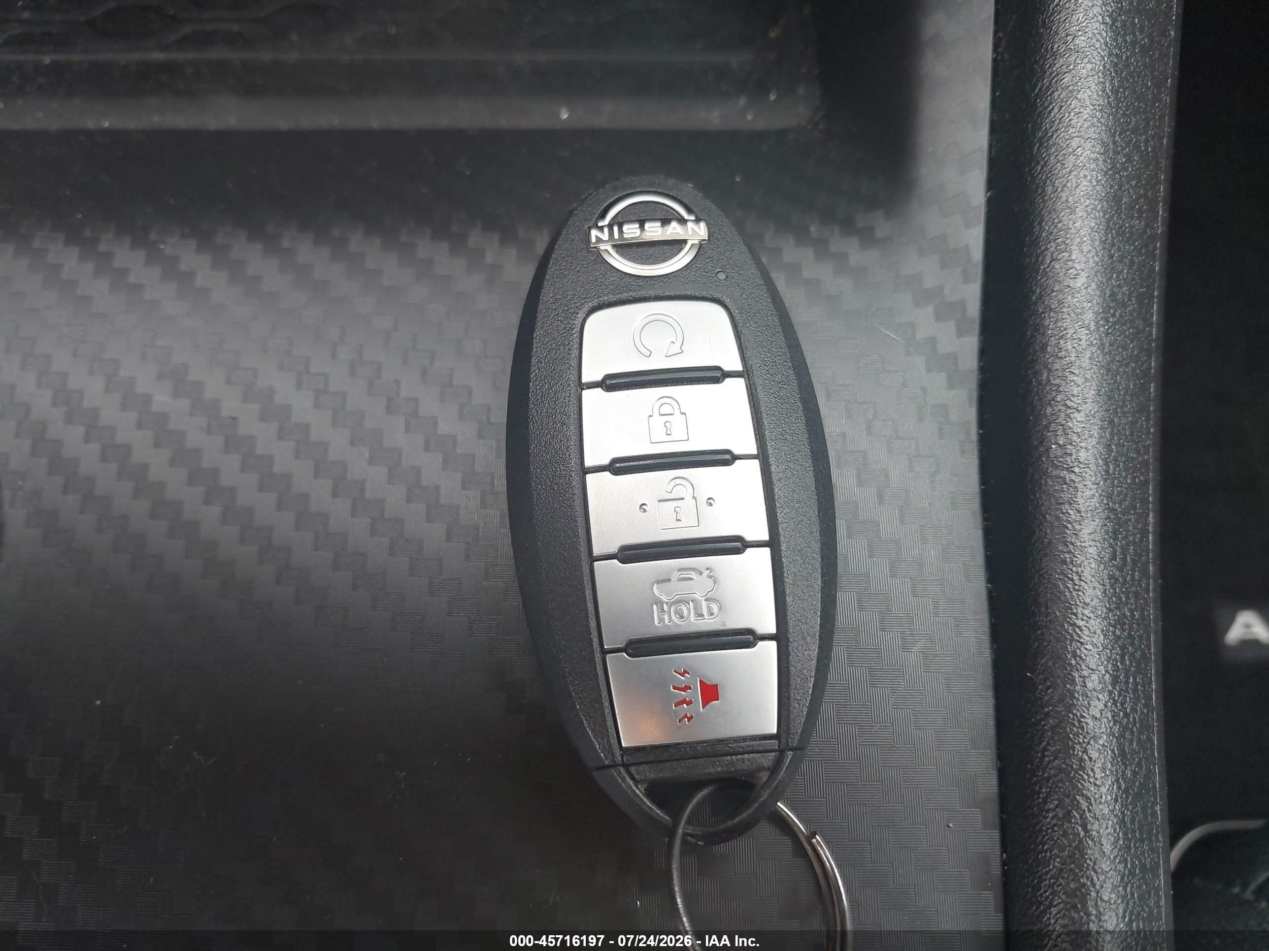 2025 Nissan Altima Sv Fwd Gray vin: 1N4BL4DV6SN417776