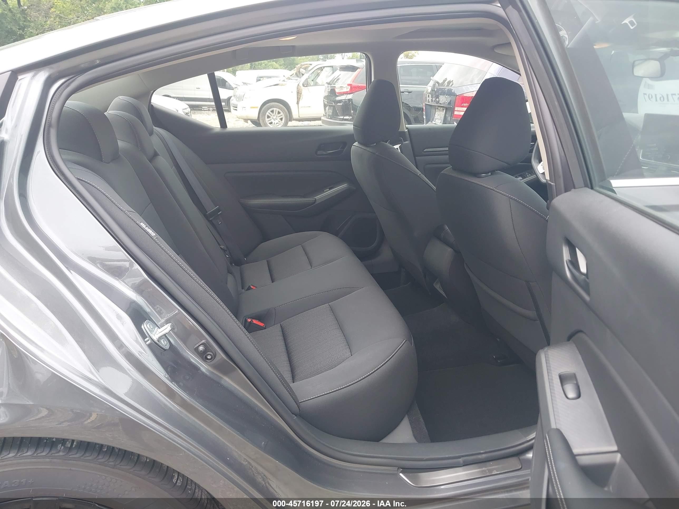 2025 Nissan Altima Sv Fwd Gray vin: 1N4BL4DV6SN417776