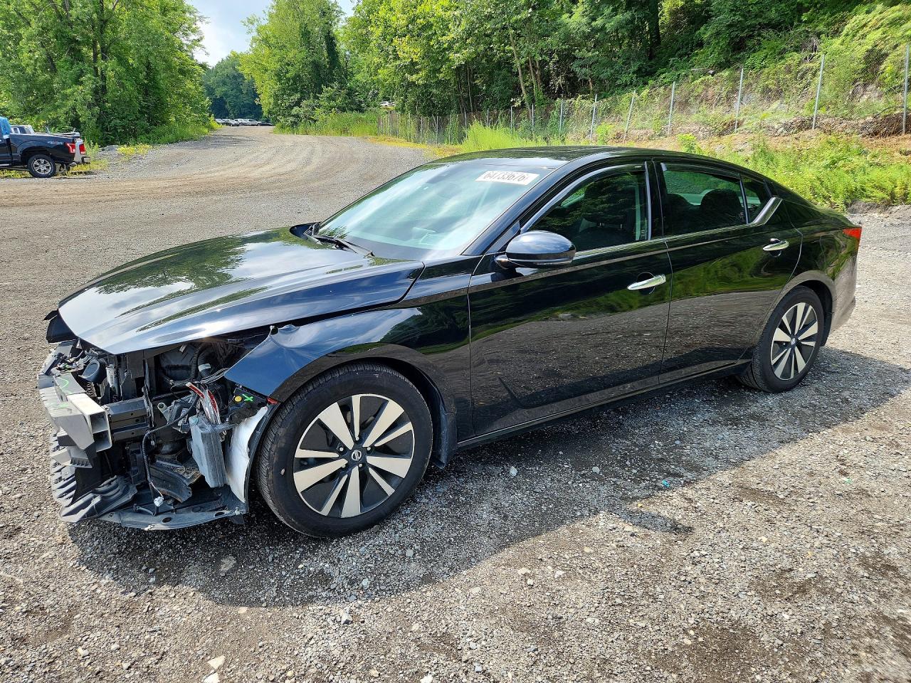 2020 Nissan Altima Sv Черный vin: 1N4BL4DV7LC286371