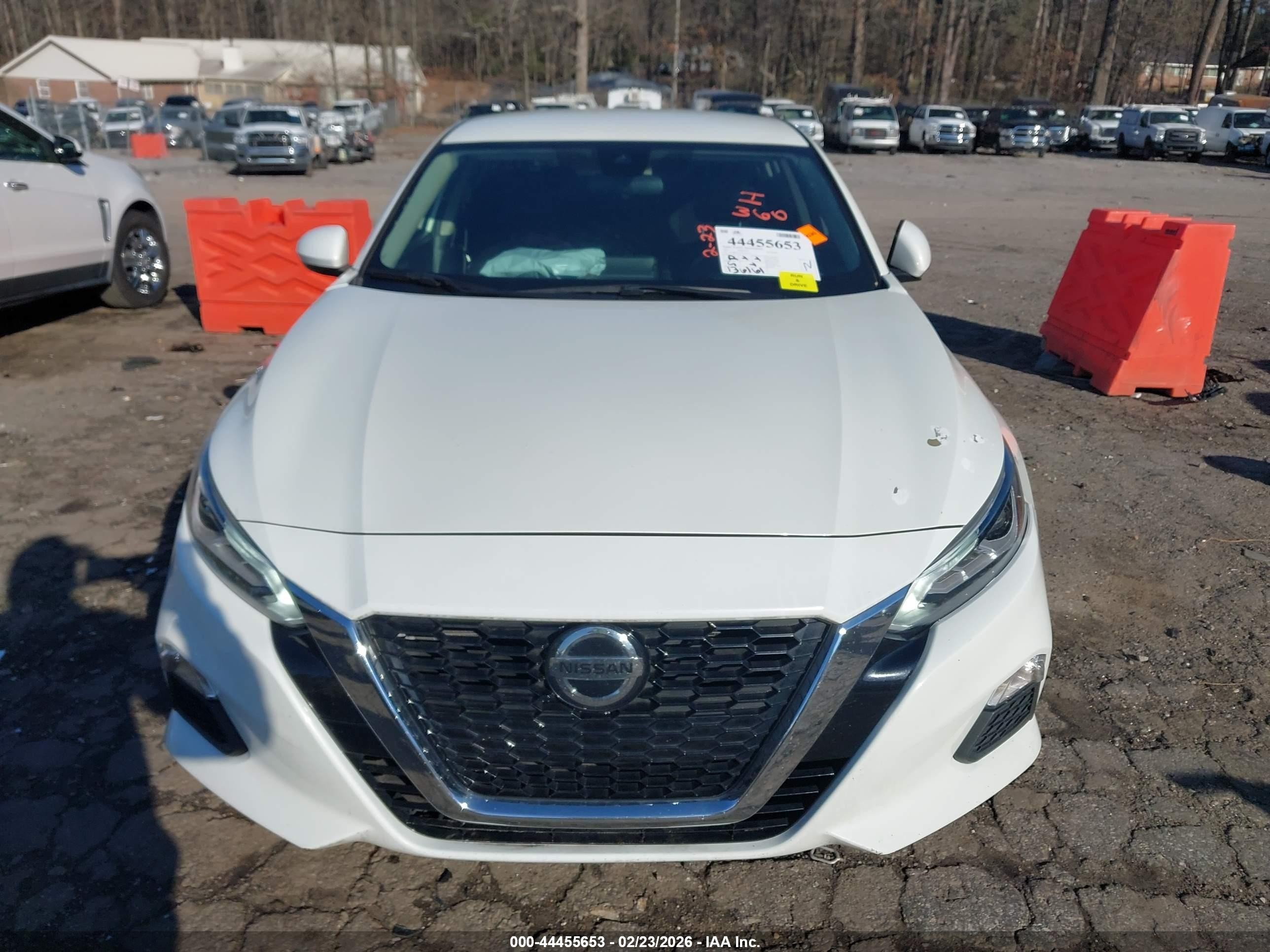 2021 Nissan Altima Sv Fwd White vin: 1N4BL4DV7MN302333