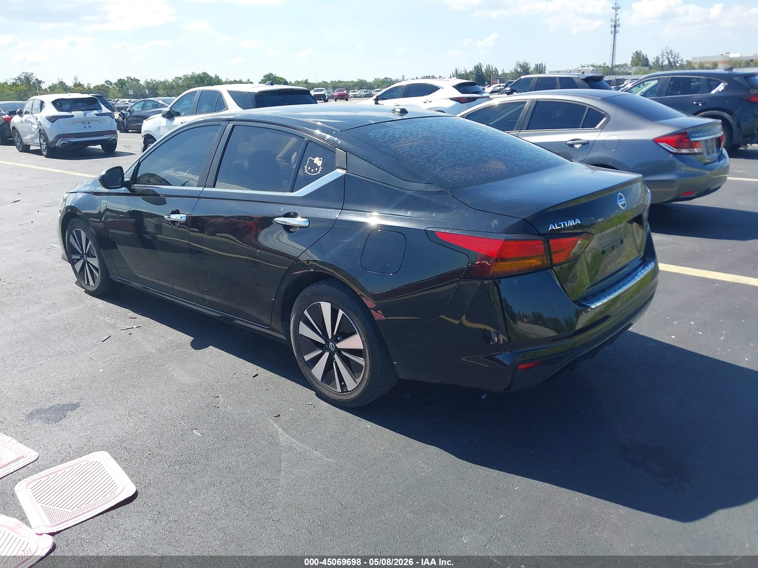 2021 Nissan Altima Sv Fwd Black vin: 1N4BL4DV7MN356666
