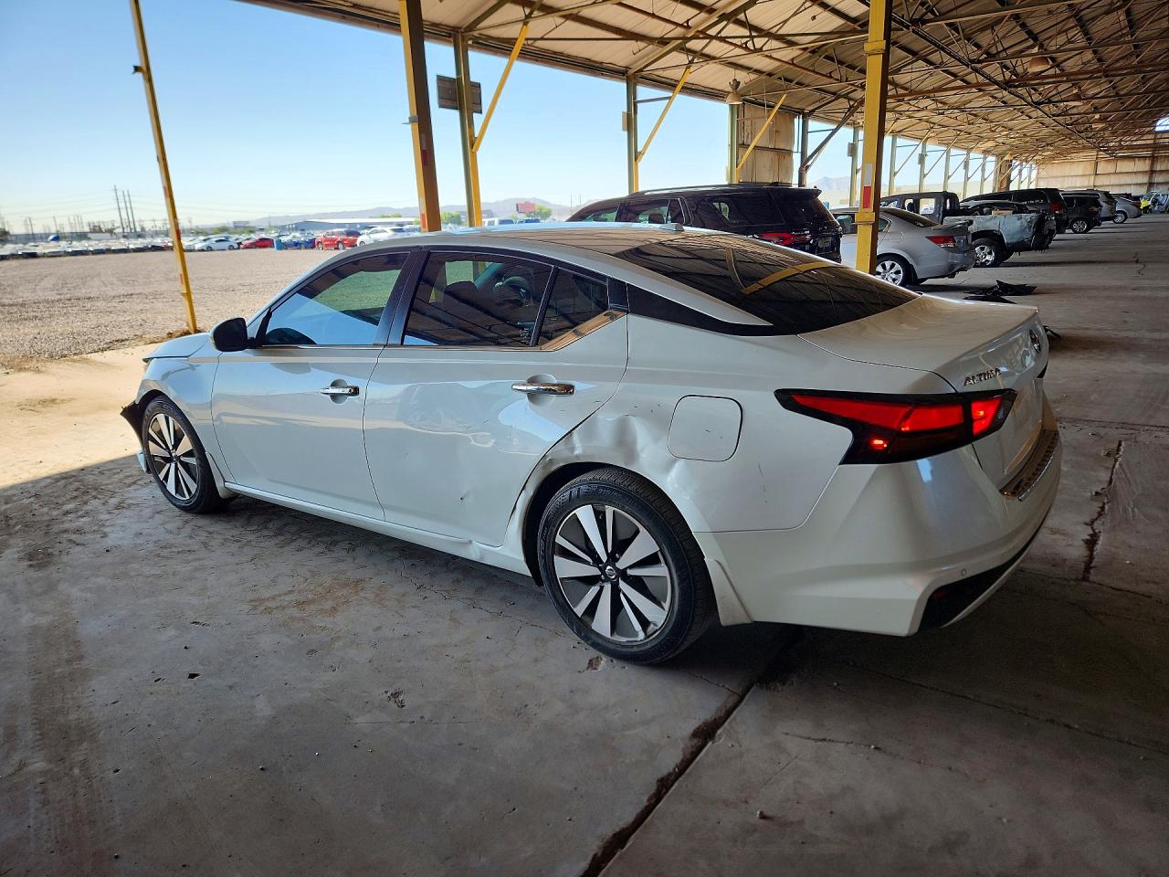 2022 Nissan Altima Sv White vin: 1N4BL4DV7NN347368