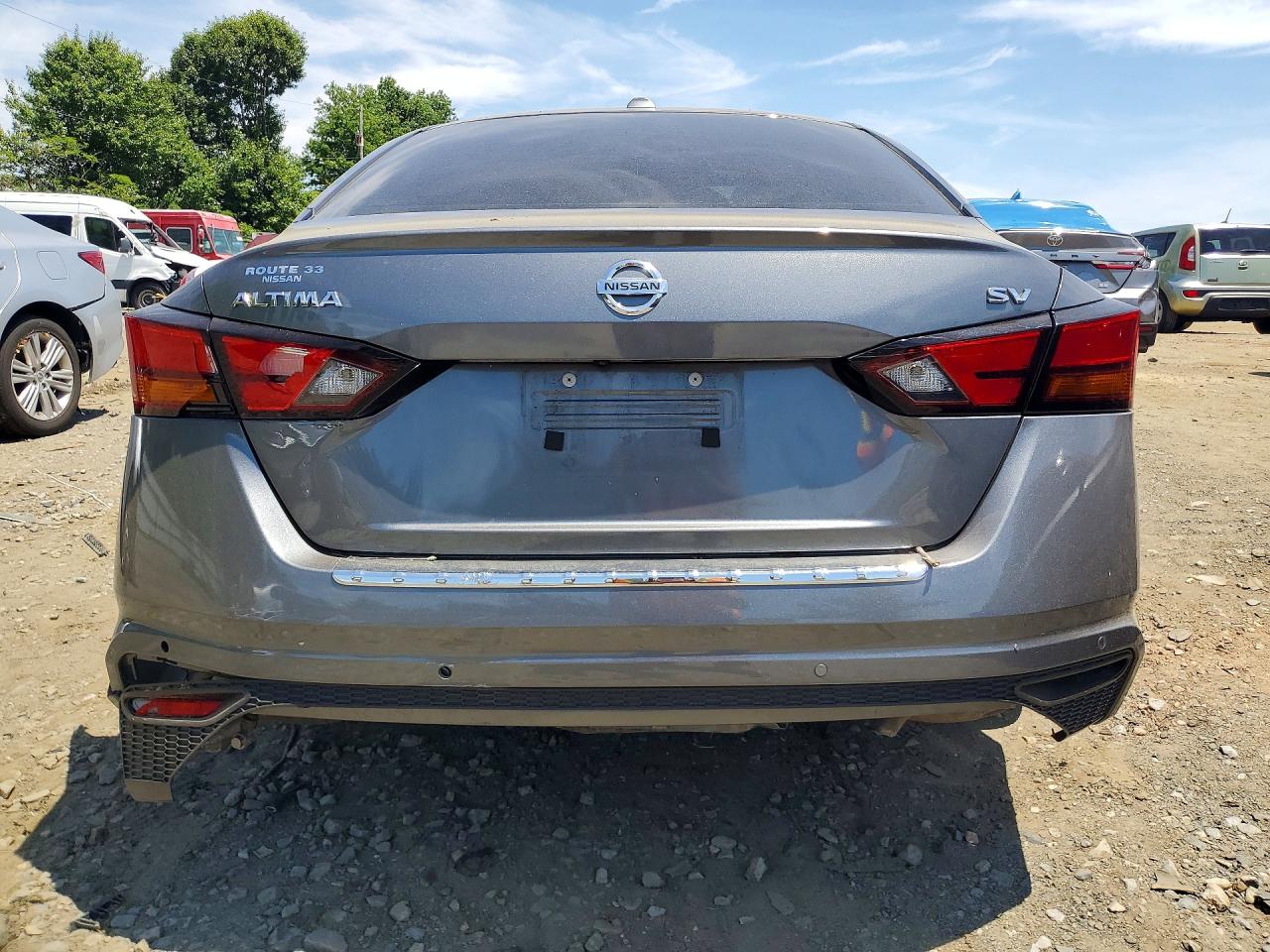 2022 Nissan Altima Sv Gray vin: 1N4BL4DV7NN402160
