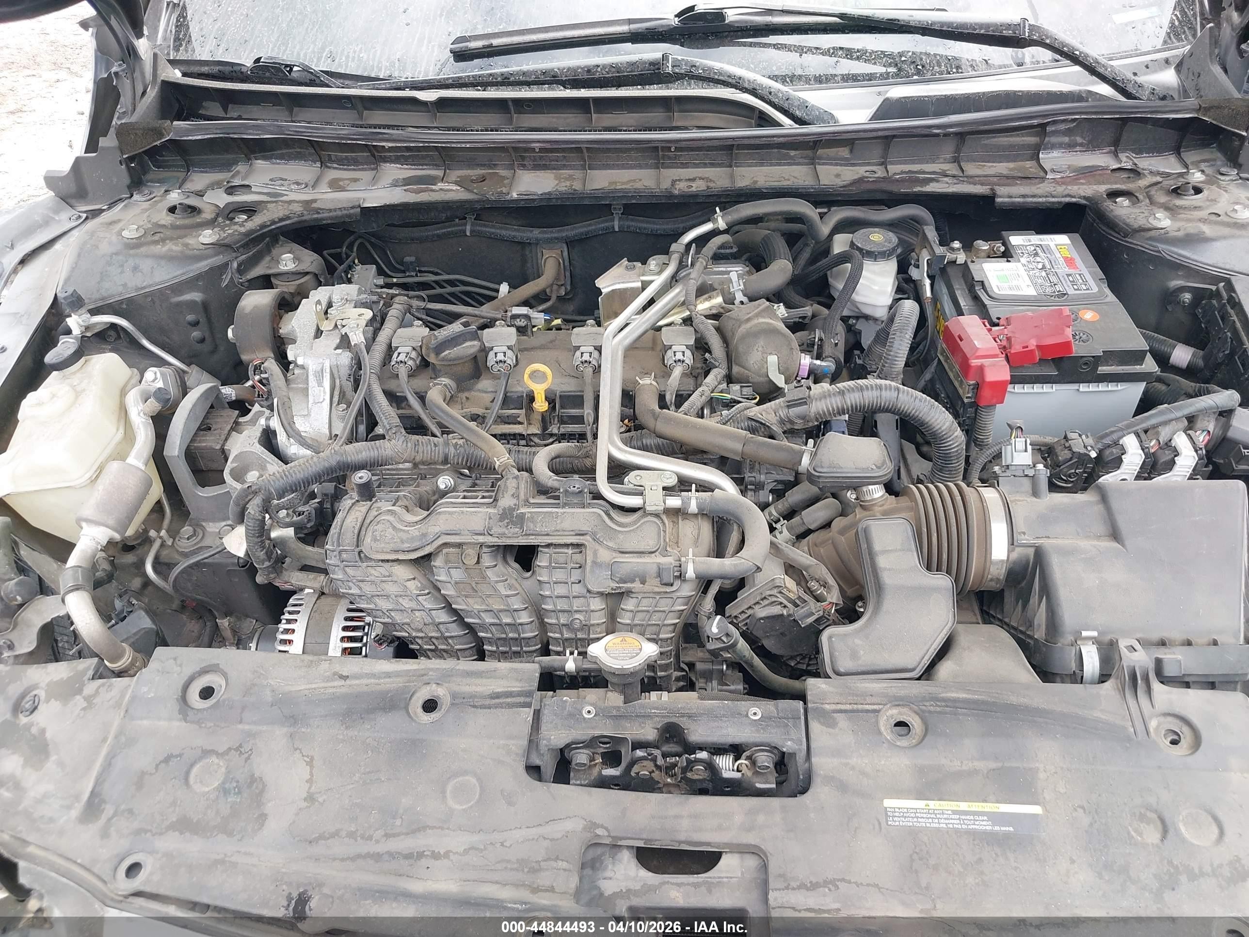 2023 Nissan Altima Sv Fwd Серый vin: 1N4BL4DV7PN339435