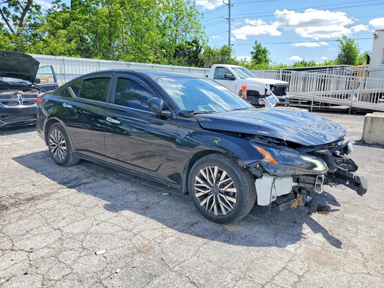 2023 Nissan Altima Sv Black vin: 1N4BL4DV7PN358227