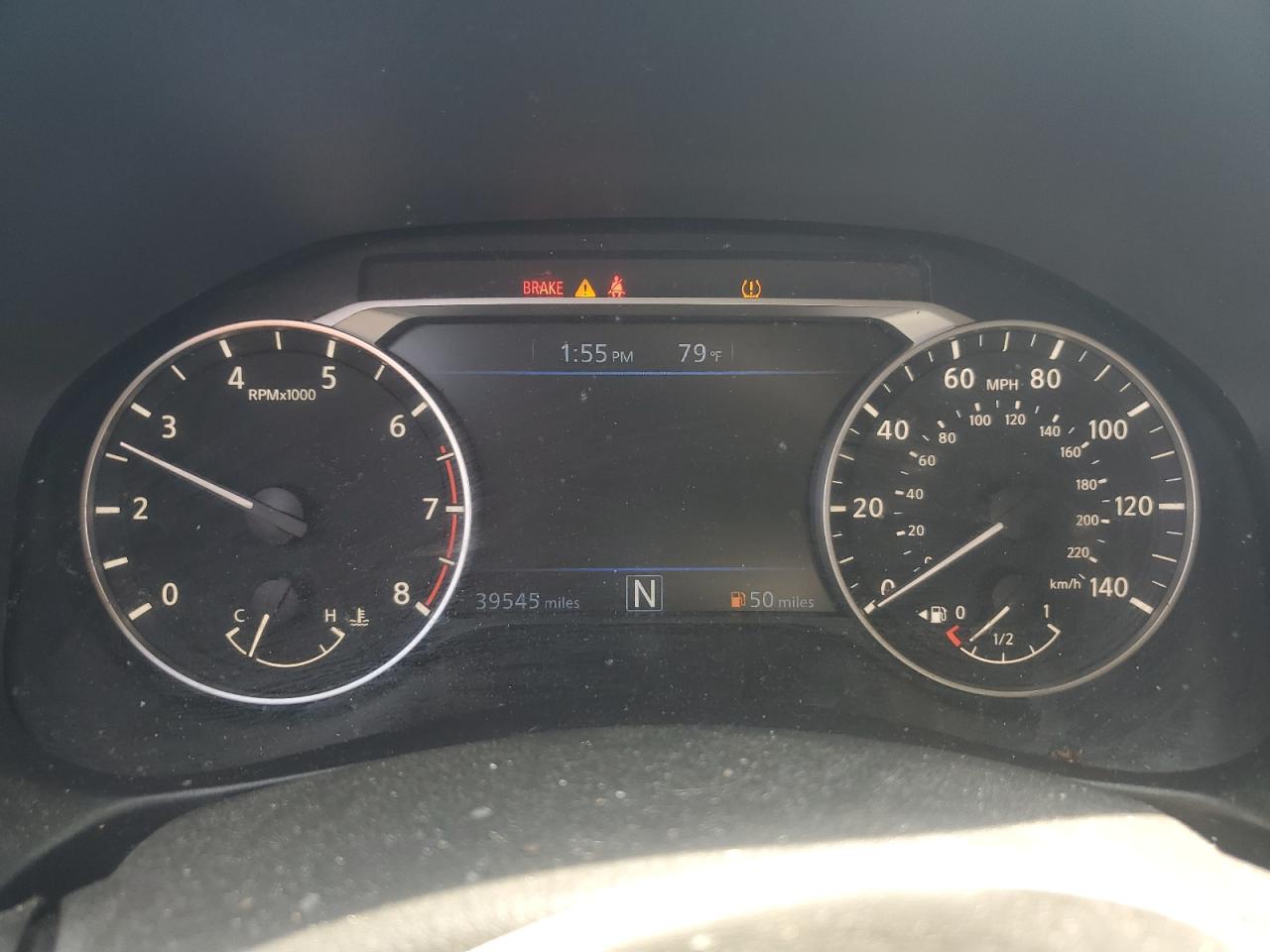 2024 Nissan Altima Sv Red vin: 1N4BL4DV7RN398505 Damage: Warning - Tire Pressure, On, Unacceptable