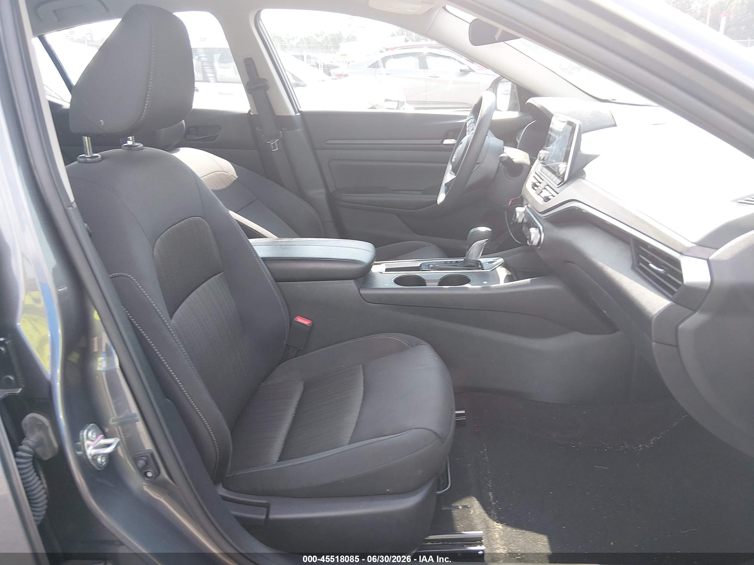 2025 Nissan Altima Sv Fwd Gray vin: 1N4BL4DV7SN341341