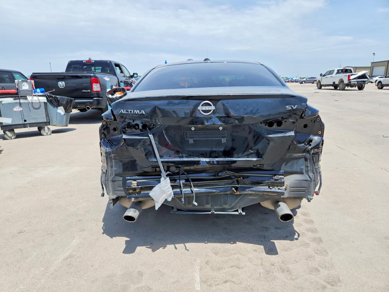 2024 Nissan Altima Sv Черный vin: 1N4BL4DV8RN359969