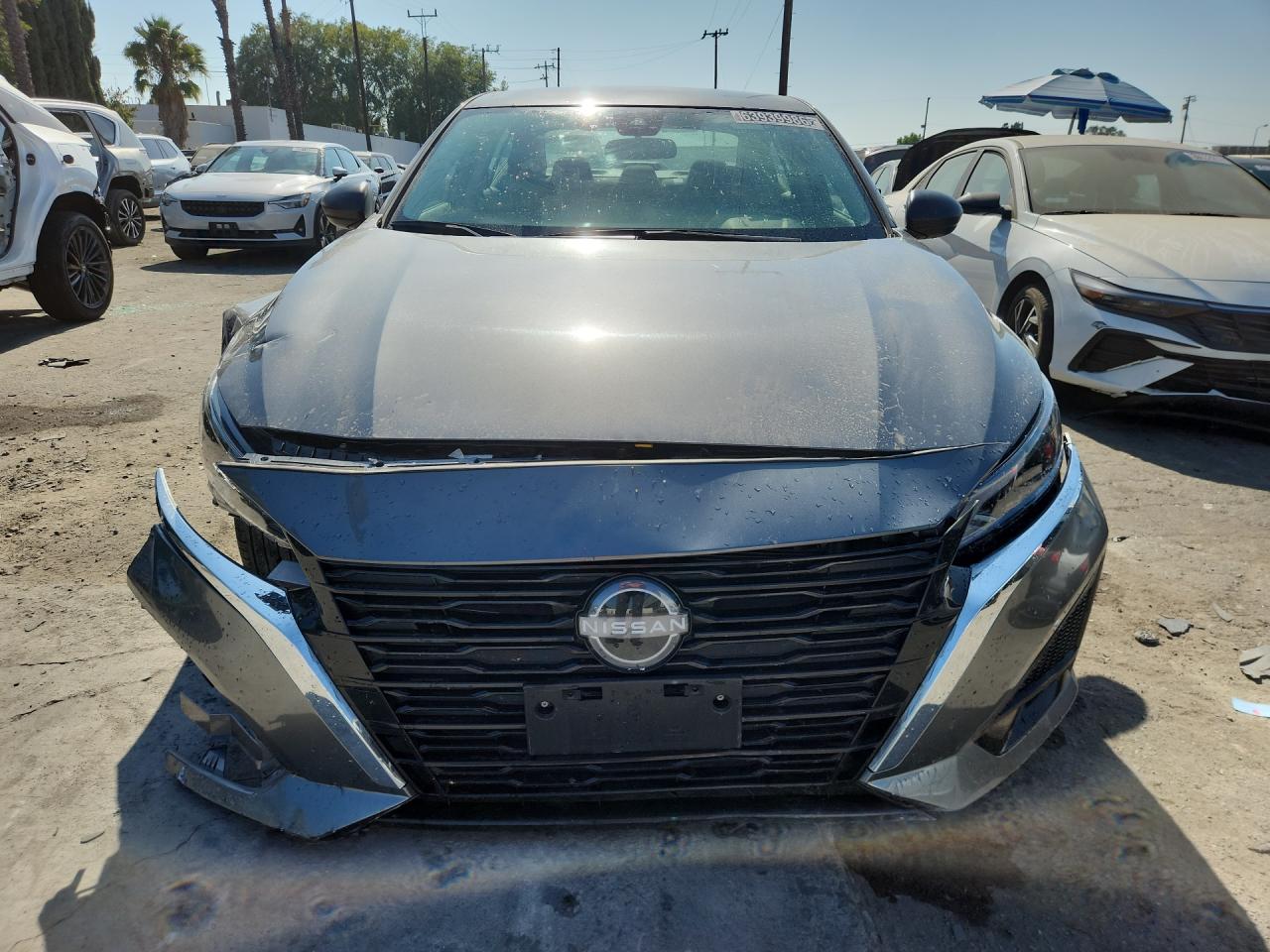 2025 Nissan Altima Sv Gray vin: 1N4BL4DV8SN382786 Damage: Grille, Broken, Replacement Required