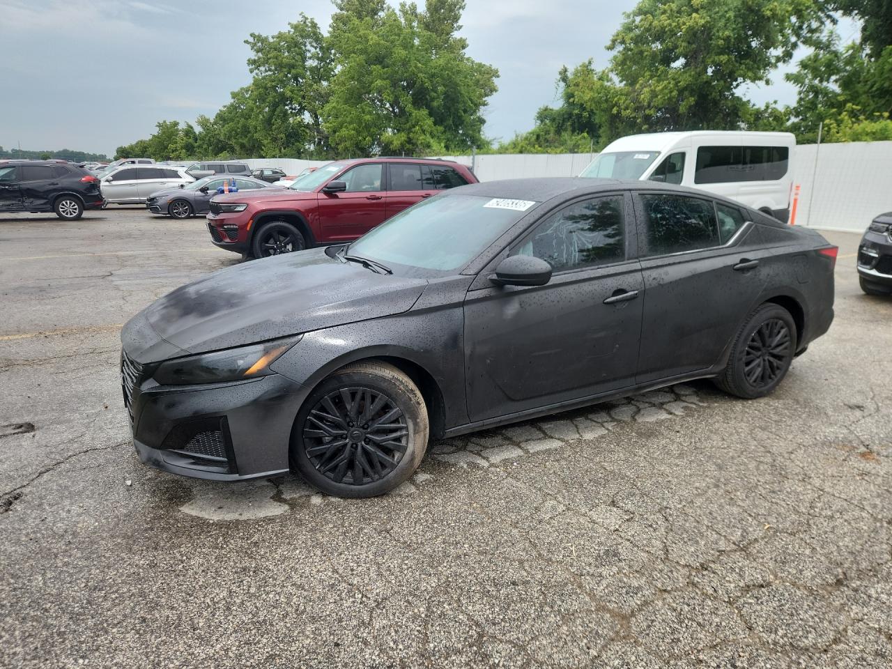2025 Nissan Altima Sv Gray vin: 1N4BL4DV8SN404091 Damage: Left Front Fender, Previous Repair, Substandard Repair