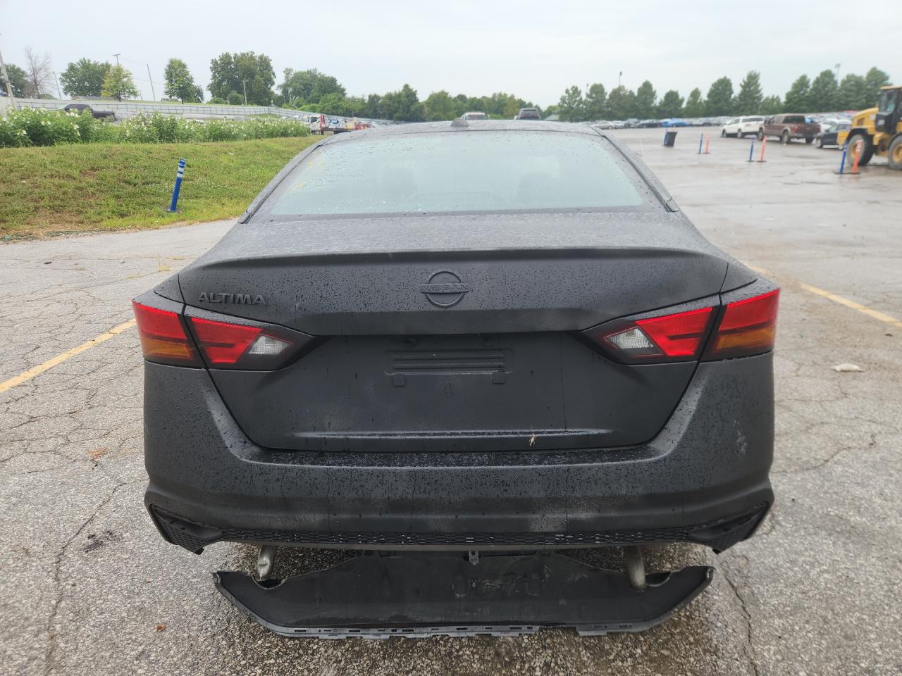 2025 Nissan Altima Sv Gray vin: 1N4BL4DV8SN404091 Damage: Deck Lid, Previous Repair, Substandard Repair