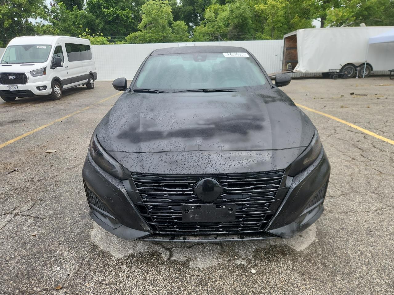 2025 Nissan Altima Sv Gray vin: 1N4BL4DV8SN404091 Damage: Front Bumper/Cover, Previous Repair, Substandard Repair