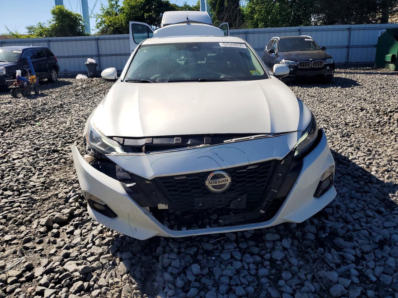 2019 Nissan Altima Sv White vin: 1N4BL4DV9KC169423