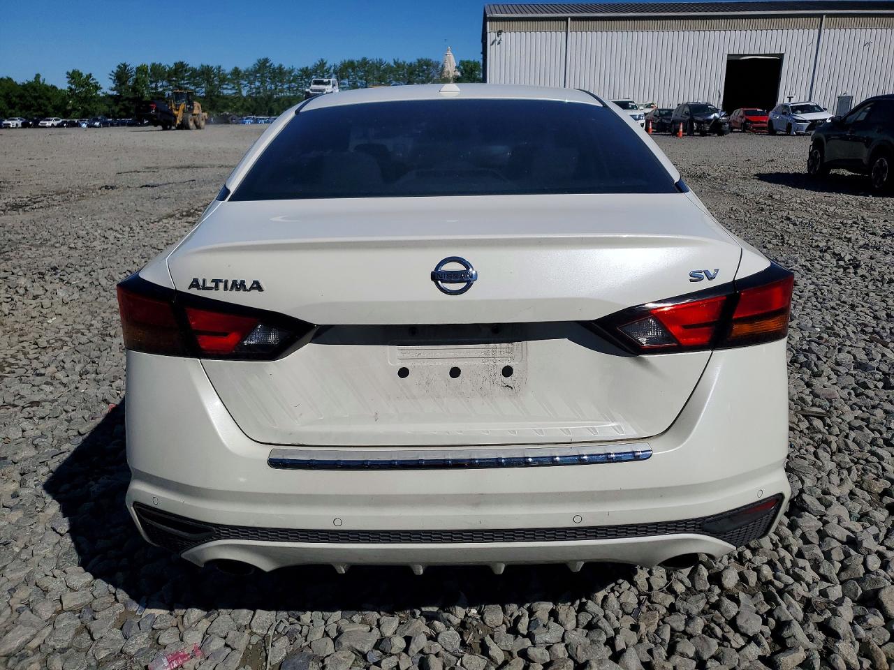 2019 Nissan Altima Sv White vin: 1N4BL4DV9KC169423
